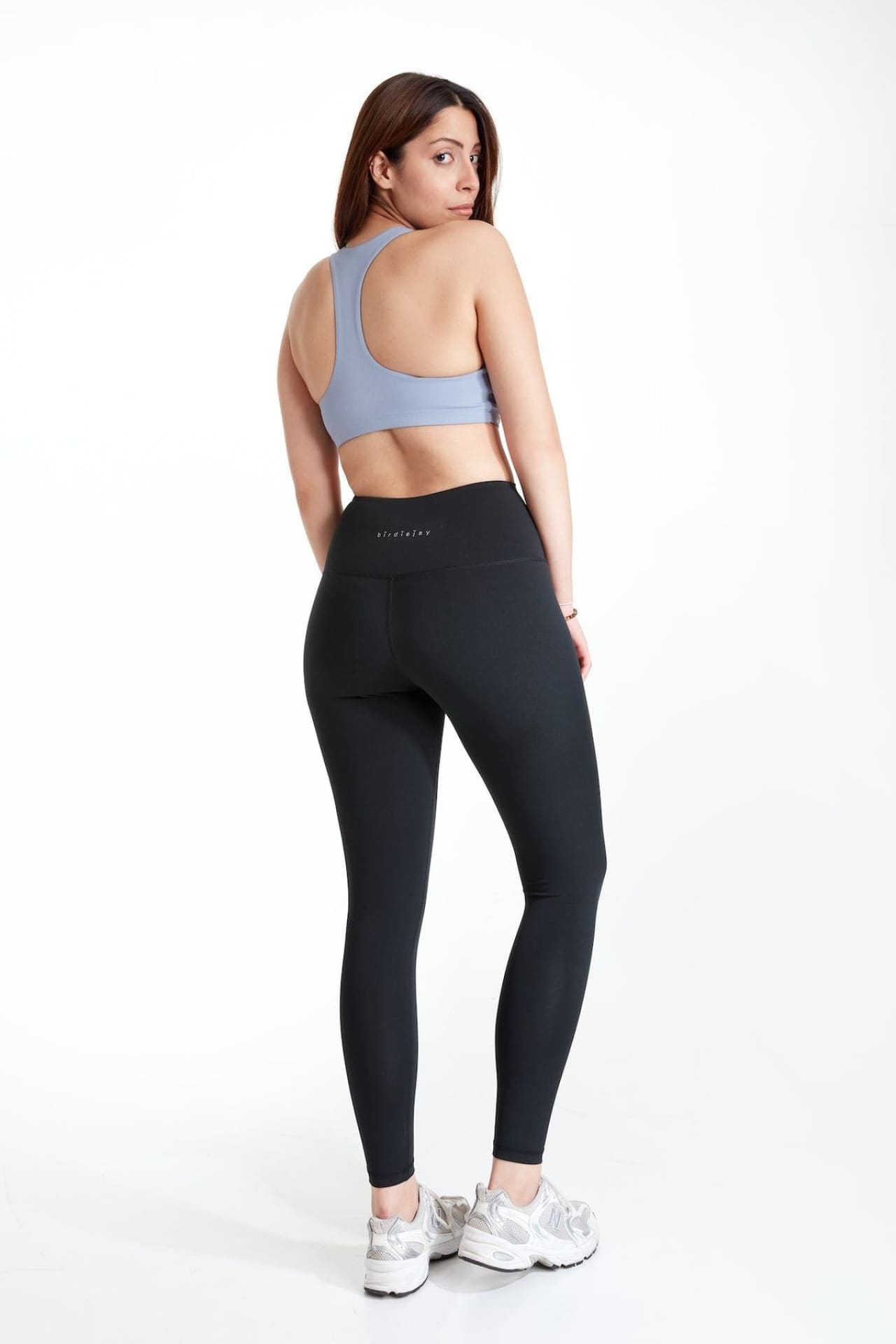 Birdiejay-Birdiesculpt Limitless Önü Di̇ki̇şsi̇z Mat Si̇yah Yoga Ve Spor Taytı-Spor ve Yoga Taytları-3-Milagron.com