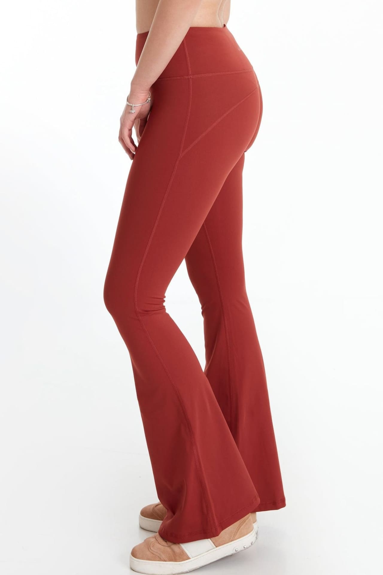 Birdiejay-Birdiesculpt Yoga Pants For Life Tarçın İspanyol Paça Yoga Ve Spor Taytı-Spor ve Yoga Taytları-3-Milagron.com