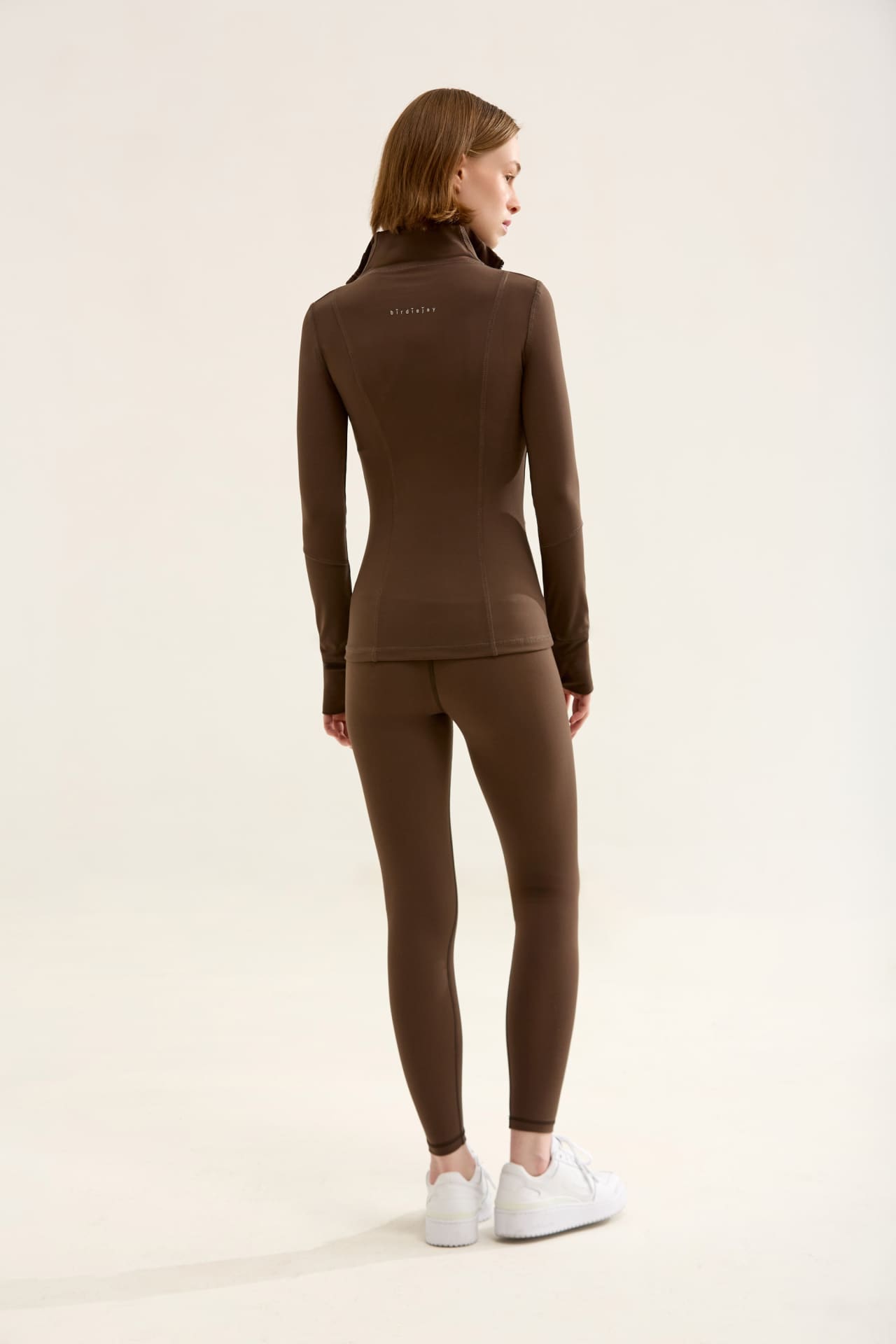 Birdiejay-Birdiesmooth Main Character Pilates Jacket Kahverengi̇ Pi̇lates Ceketi̇-Ceketler-9-Milagron.com