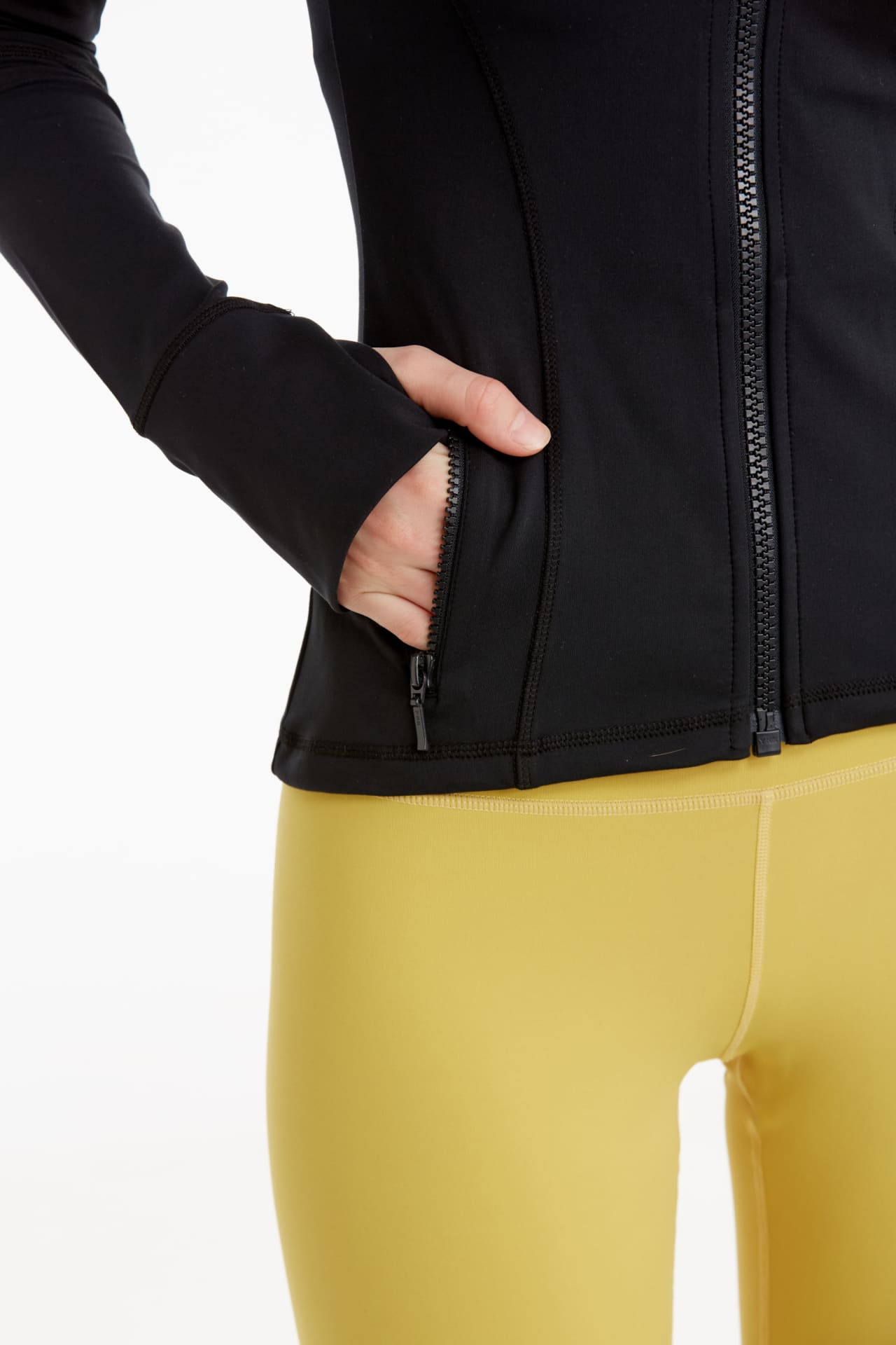 Birdiejay-Birdiesmooth Main Character Pilates Jacket Si̇yah Pi̇lates Ceketi̇-Ceket-10-Milagron.com