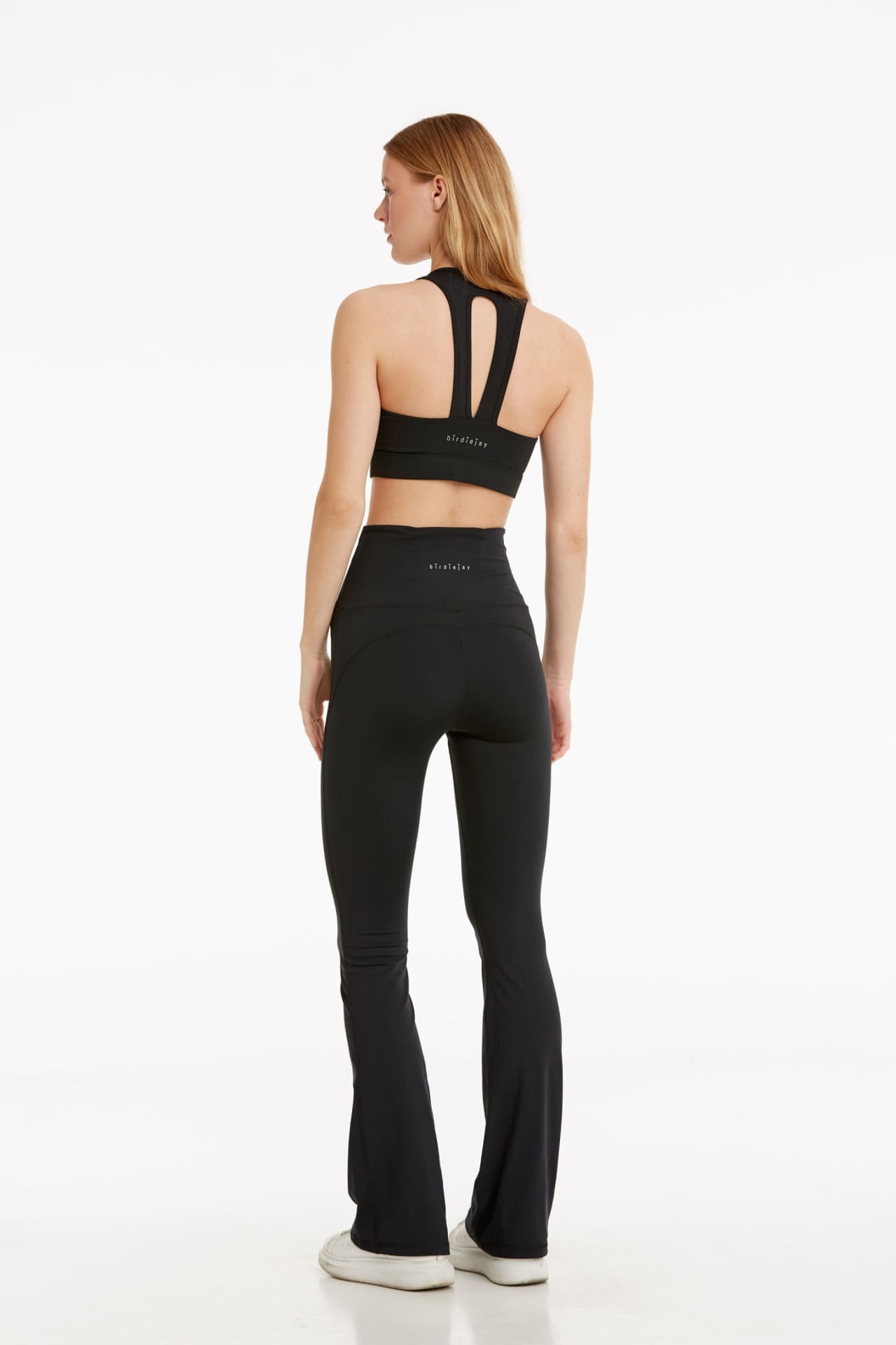 Birdiejay-Birdiesmooth Yoga Pants For Life Si̇yah İspanyol Paça Yoga Ve Spor Taytı-Spor ve Yoga Taytları-2-Milagron.com