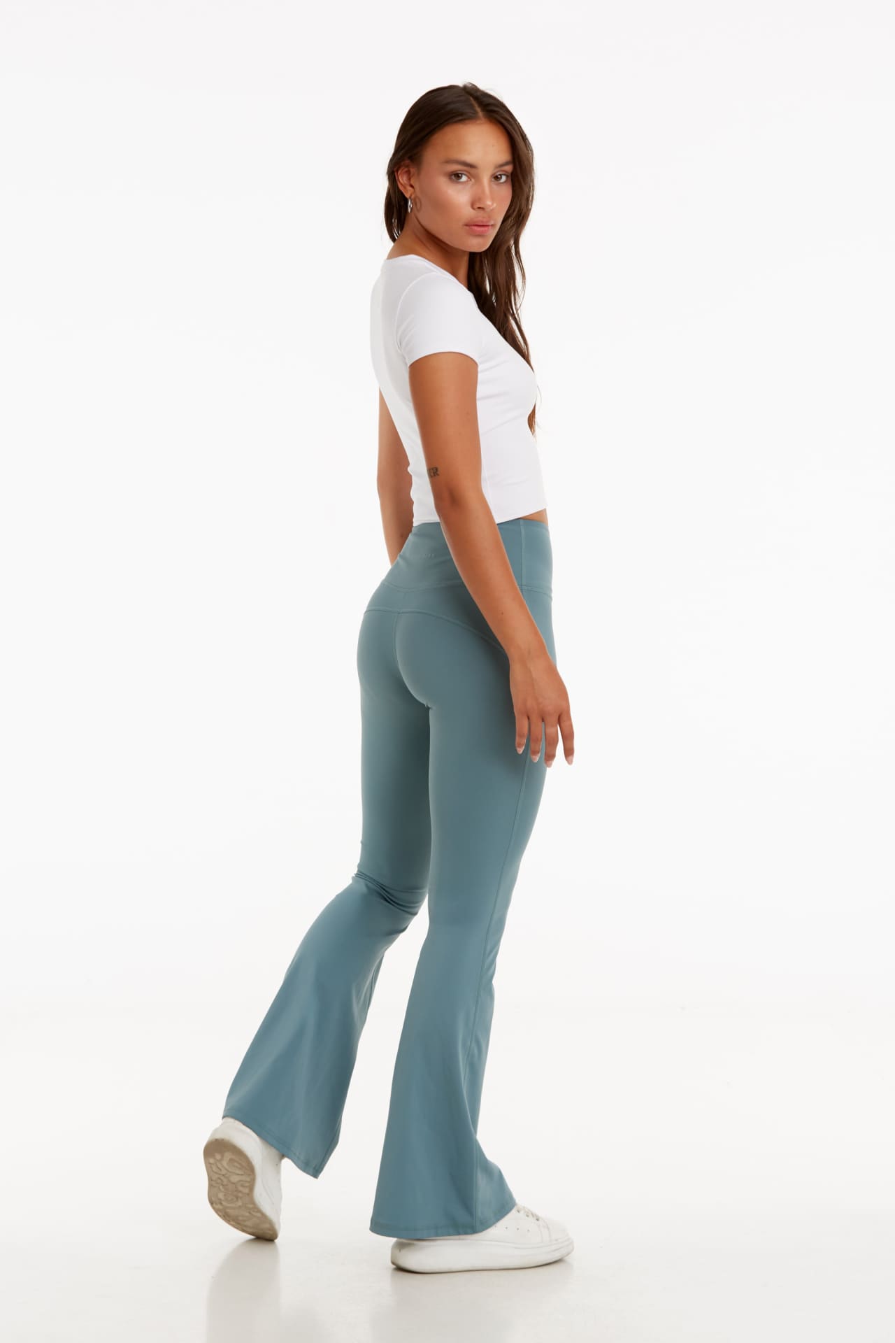 Birdiejay-Birdiesmooth Your New Go To Baby Tee Beyaz Kisa Kollu T Shirt-T-Shirts-3-Milagron.com