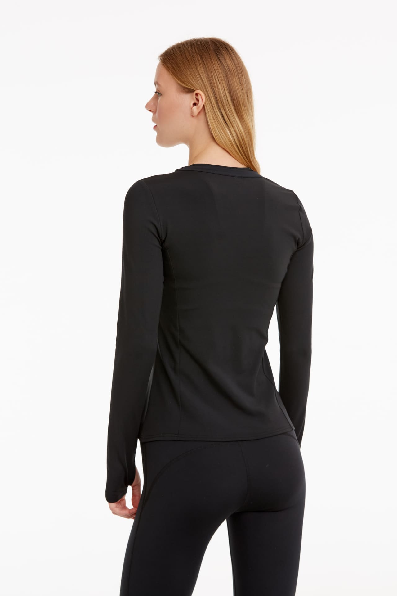 Birdiejay-Birdiesmooth Your New Go To Si̇yah Uzun Kollu T Shirt-T-Shirts-3-Milagron.com