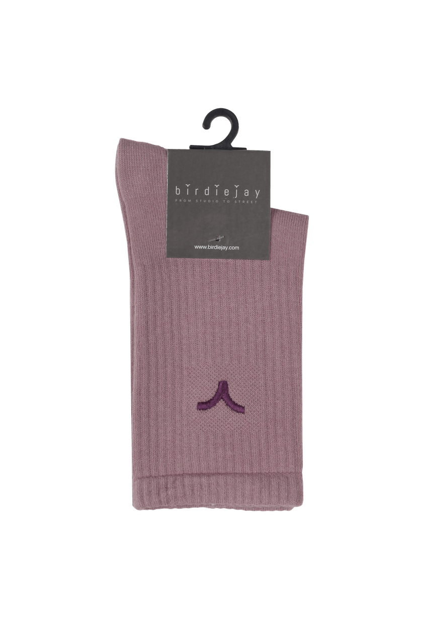 Birdiejay-Essential Socks Li̇la Spor Çorap-Çorap-1-Milagron.com