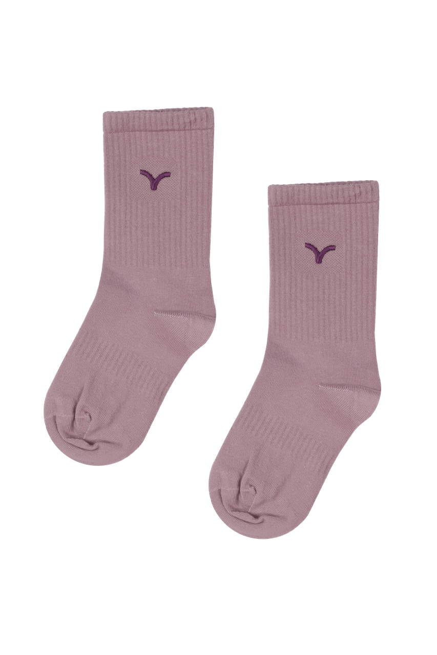 Birdiejay-Essential Socks Li̇la Spor Çorap-Çorap-2-Milagron.com