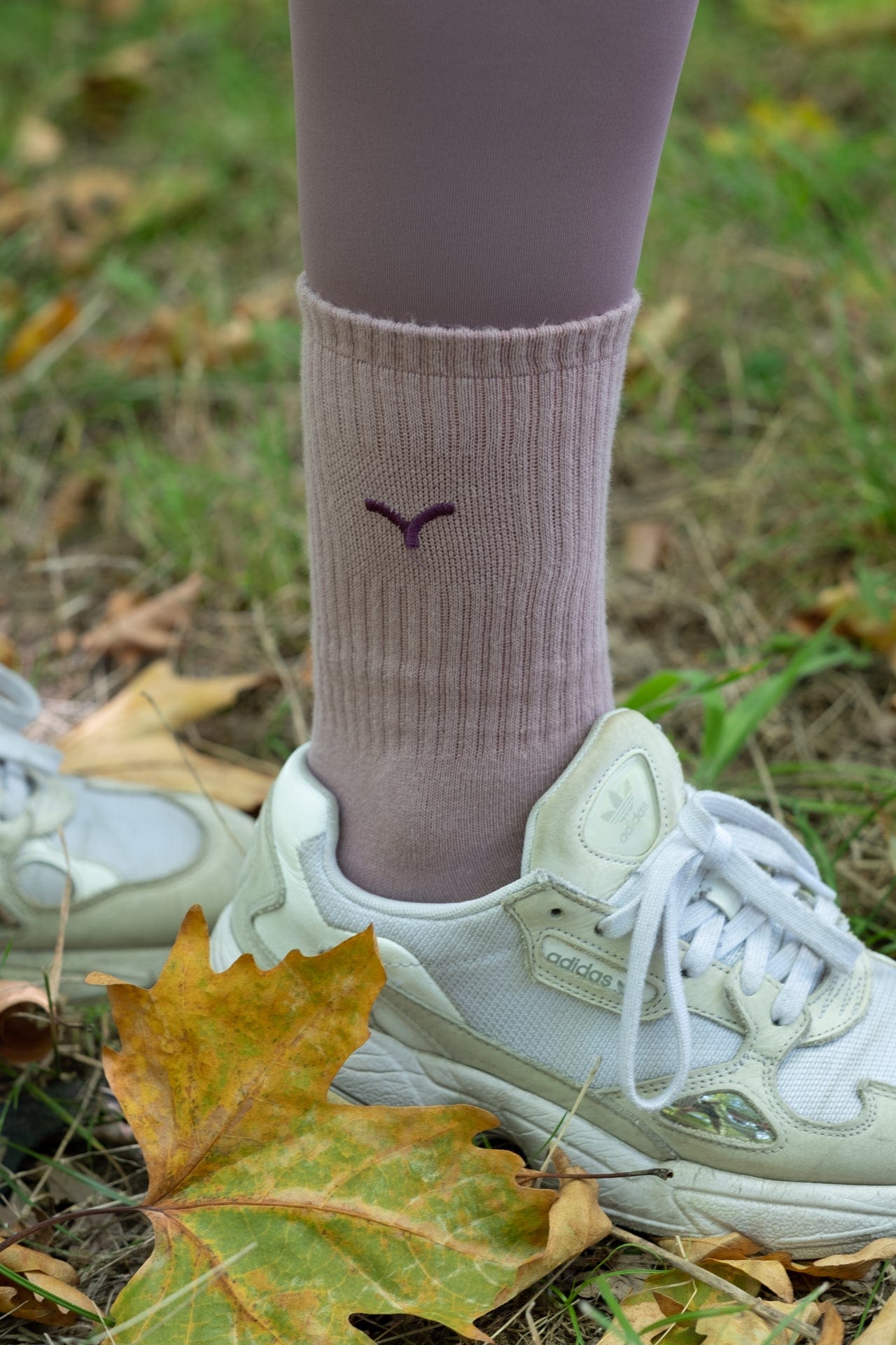 Birdiejay-Essential Socks Li̇la Spor Çorap-Çorap-3-Milagron.com