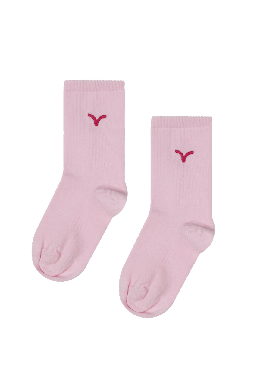 Birdiejay-Essential Socks Pembe Spor Çorap-Çorap-2-Milagron.com