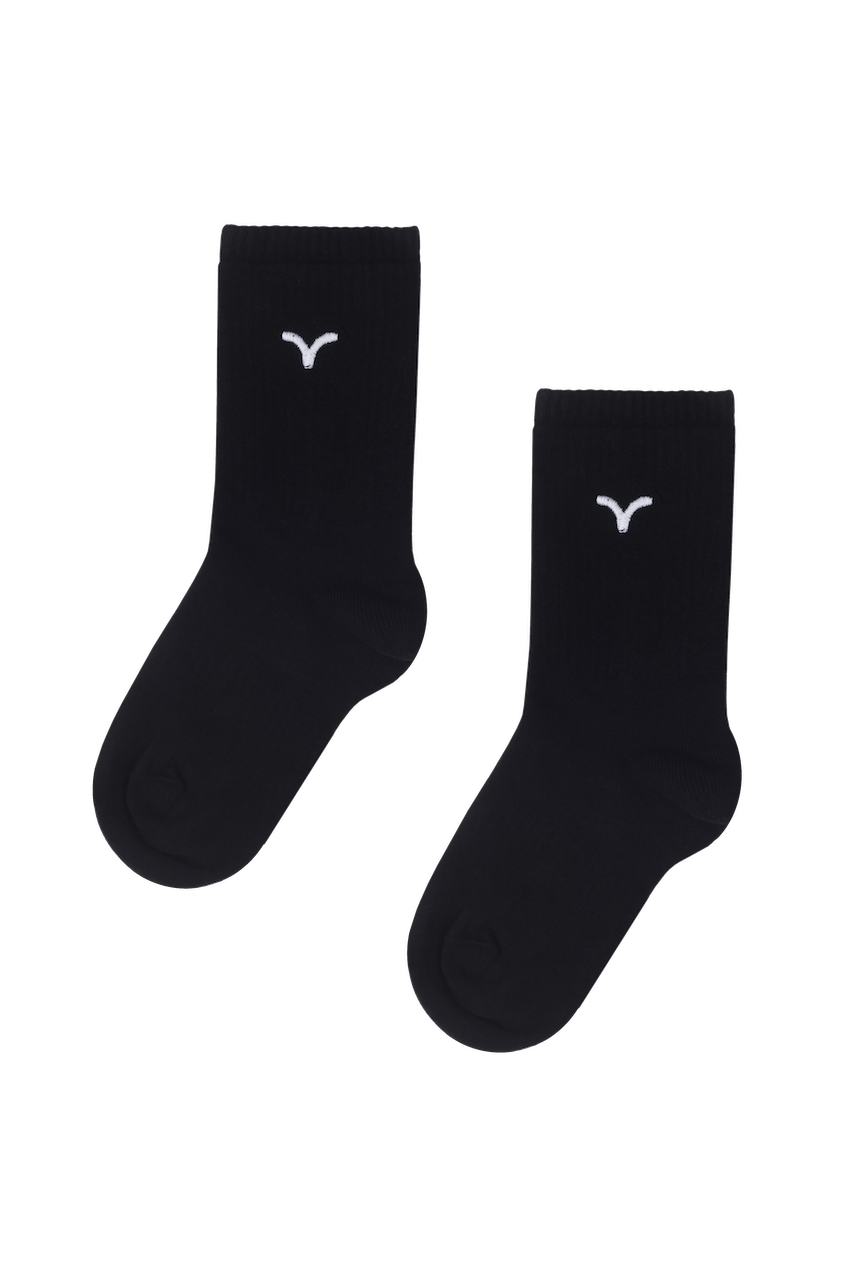 Birdiejay-Essential Socks Si̇yah Spor Çorap-Çorap-1-Milagron.com