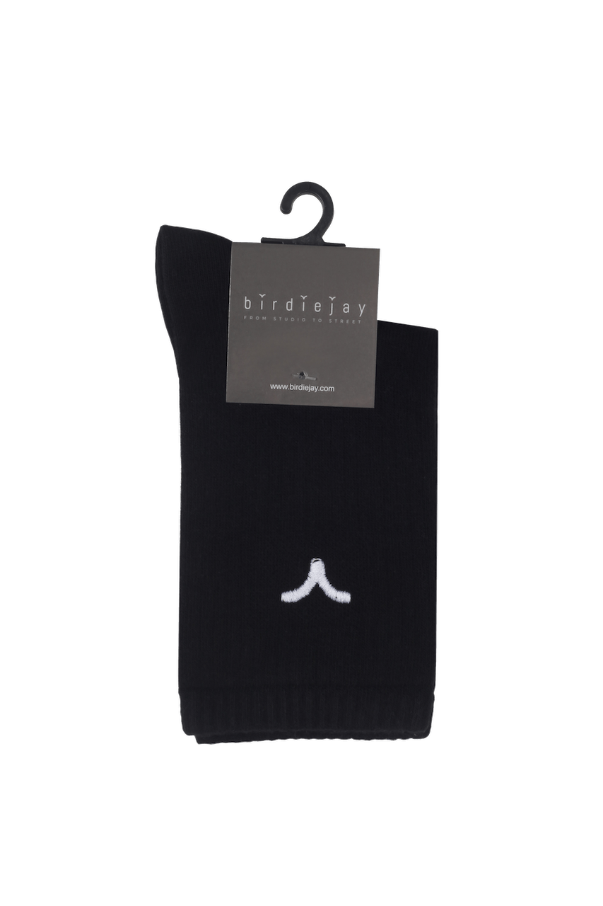 Birdiejay-Essential Socks Si̇yah Spor Çorap-Çorap-2-Milagron.com