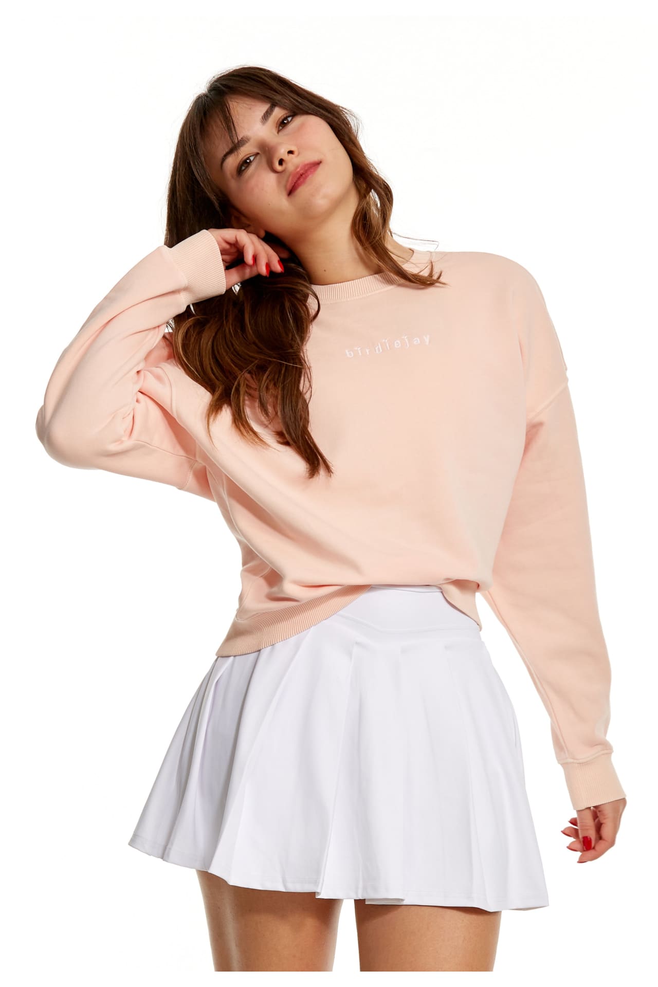 Birdiejay-Game Set Match Pi̇leli̇ Teni̇s Eteği̇ Beyaz-Etek-7-Milagron.com