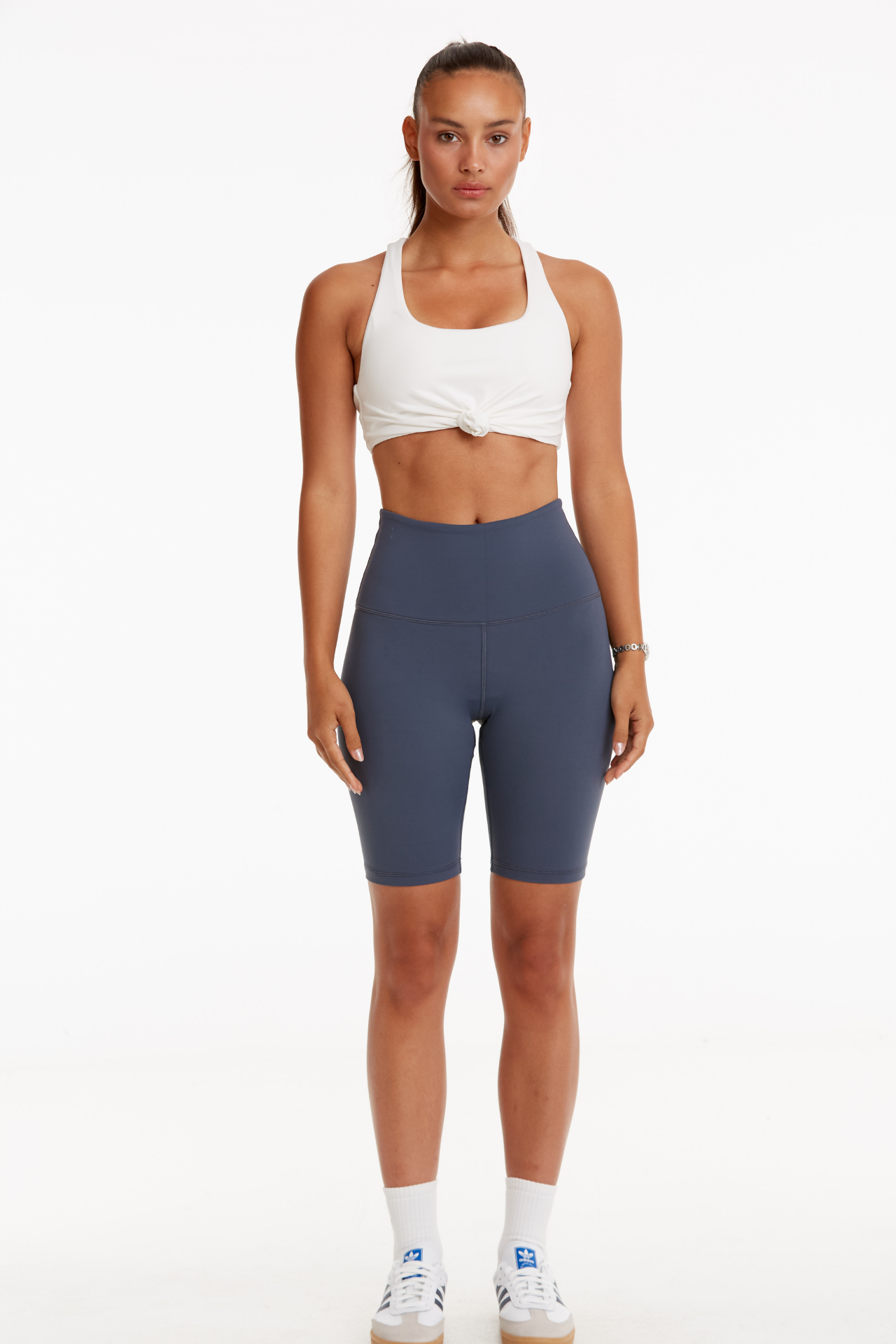 Birdiejay-Oh So Summer Biker Shorts Gece Mavi̇si̇ Bi̇si̇kletçi̇ Şortu-Şort-6-Milagron.com