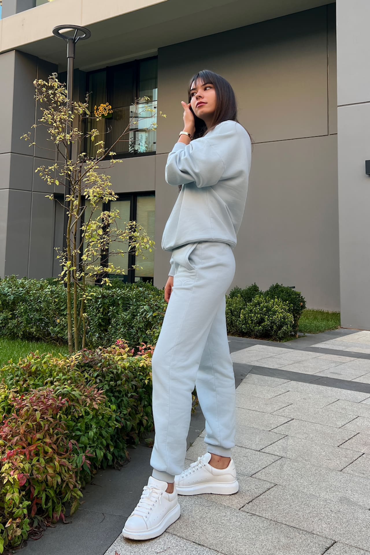 Birdiejay-Over The Clouds Açık Mavi̇ Jogger Sweatpant-Eşofman-6-Milagron.com