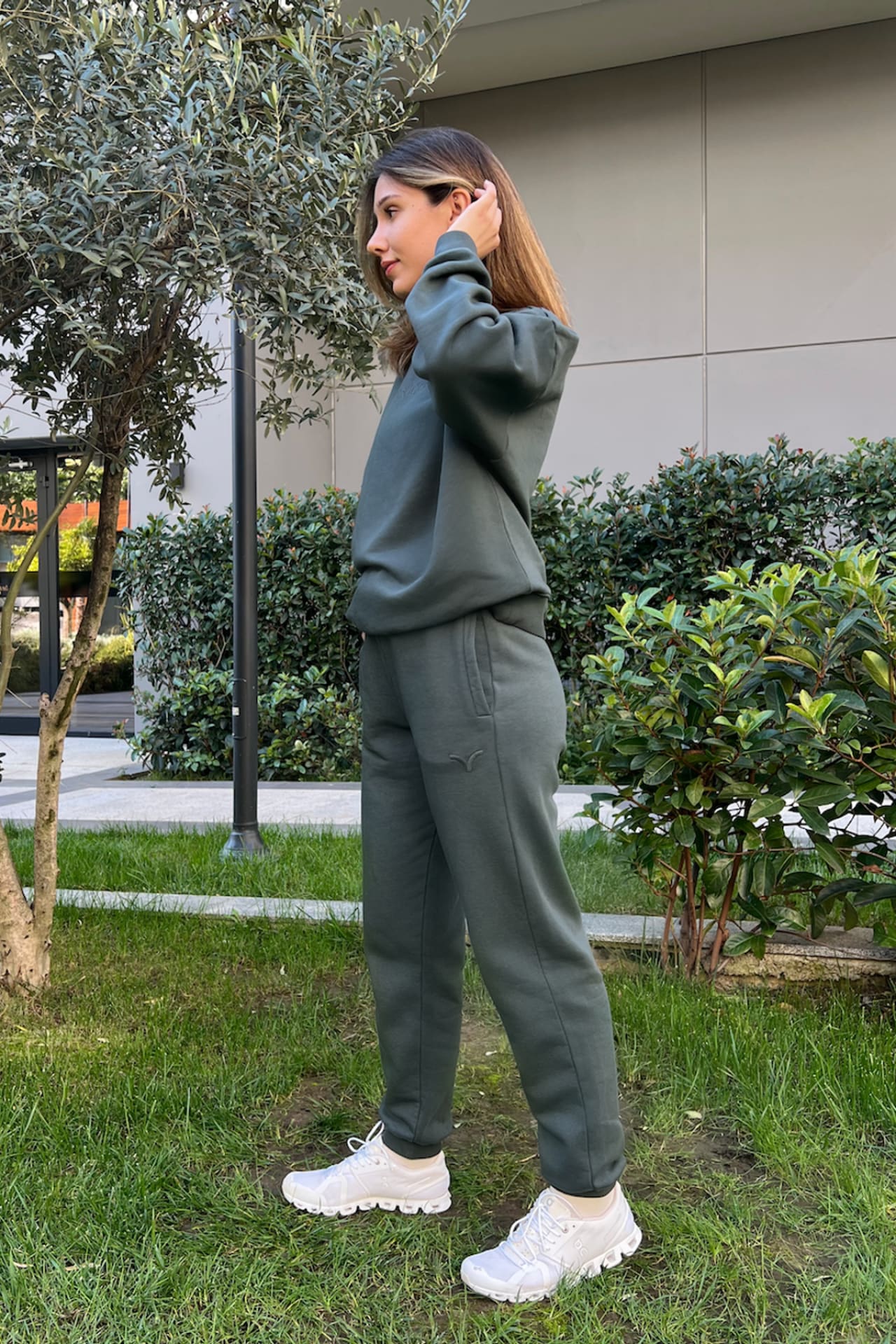 Birdiejay-Over The Clouds Gri̇ Oversize Sweatshirt-Sweatshirts & Hoodies-10-Milagron.com