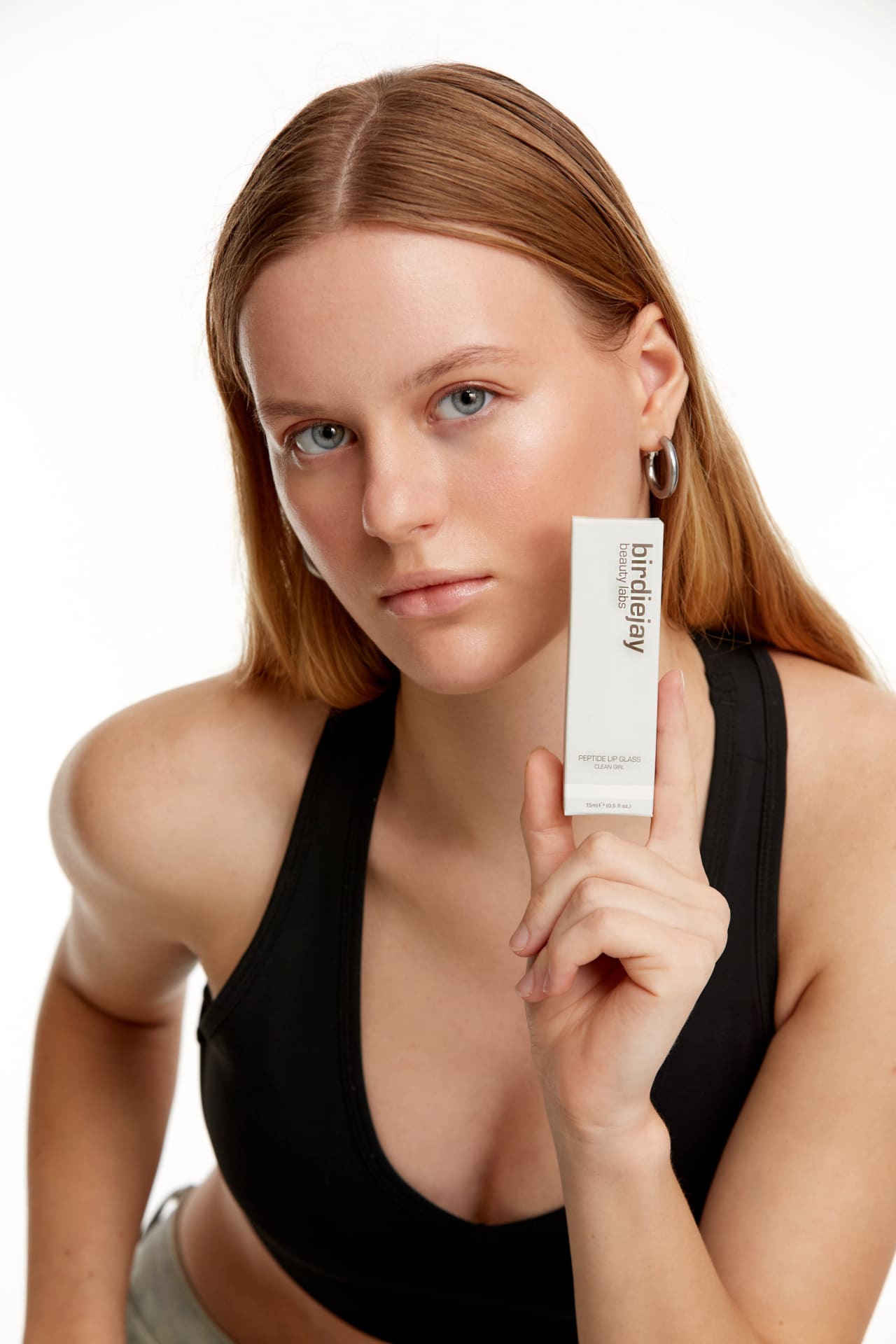 Birdiejay-Peptide Lip Glass Clean Girl-Lip Balm-4-Milagron.com