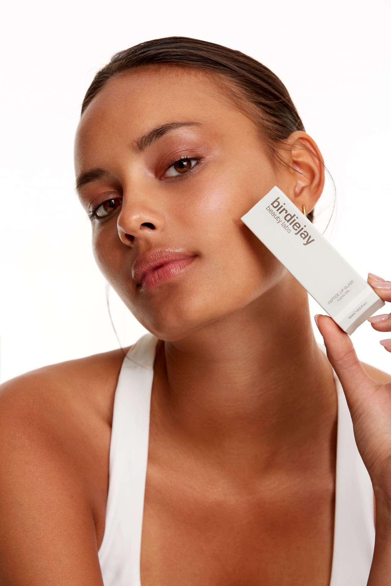 Birdiejay-Peptide Lip Glass Clean Girl-Lip Balm-5-Milagron.com