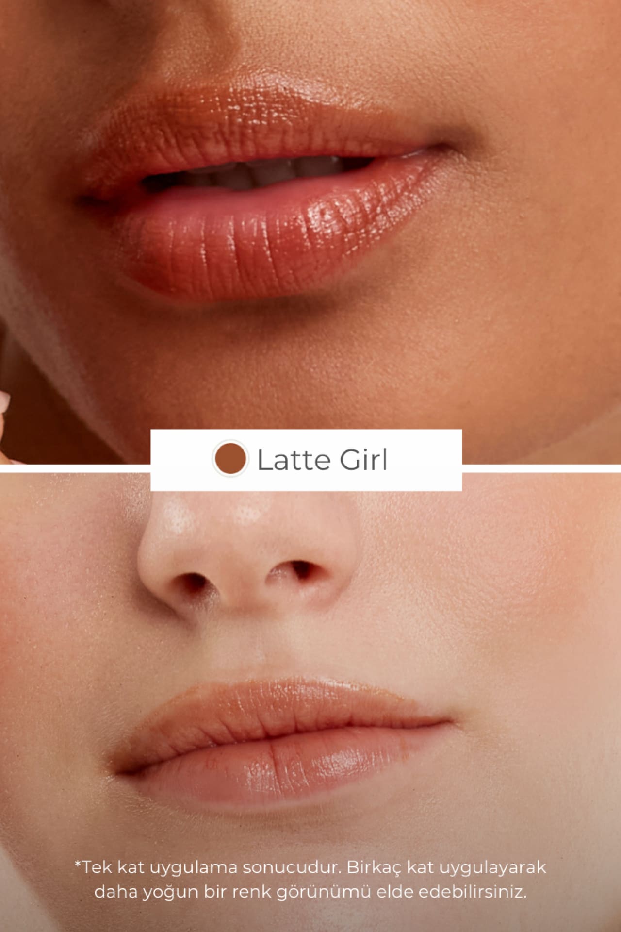 Birdiejay-Peptide Lip Glass Latte Girl-Lip Balm-2-Milagron.com
