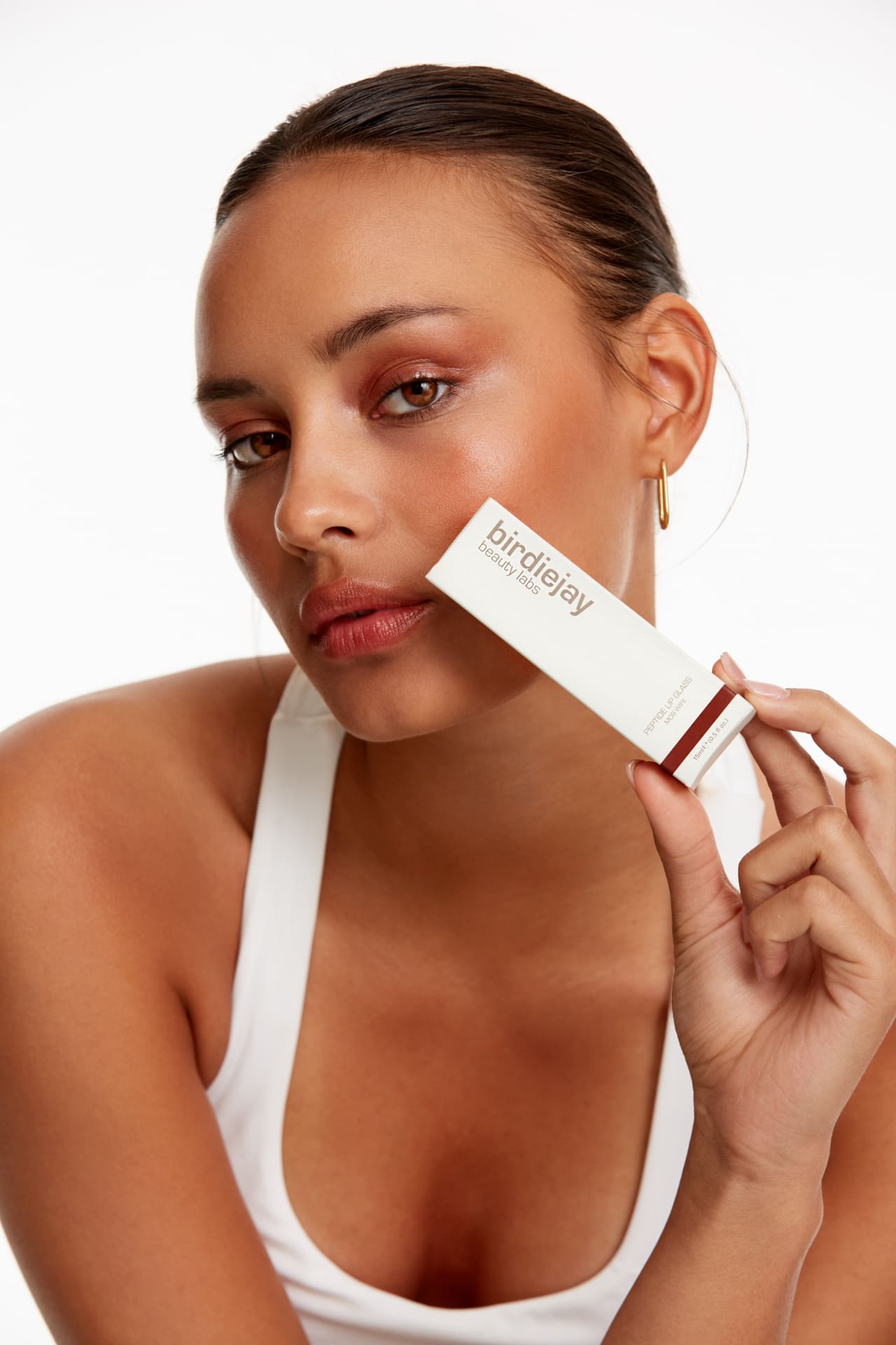 Birdiejay-Peptide Lip Glass Mob Wife-Lip Balm-4-Milagron.com