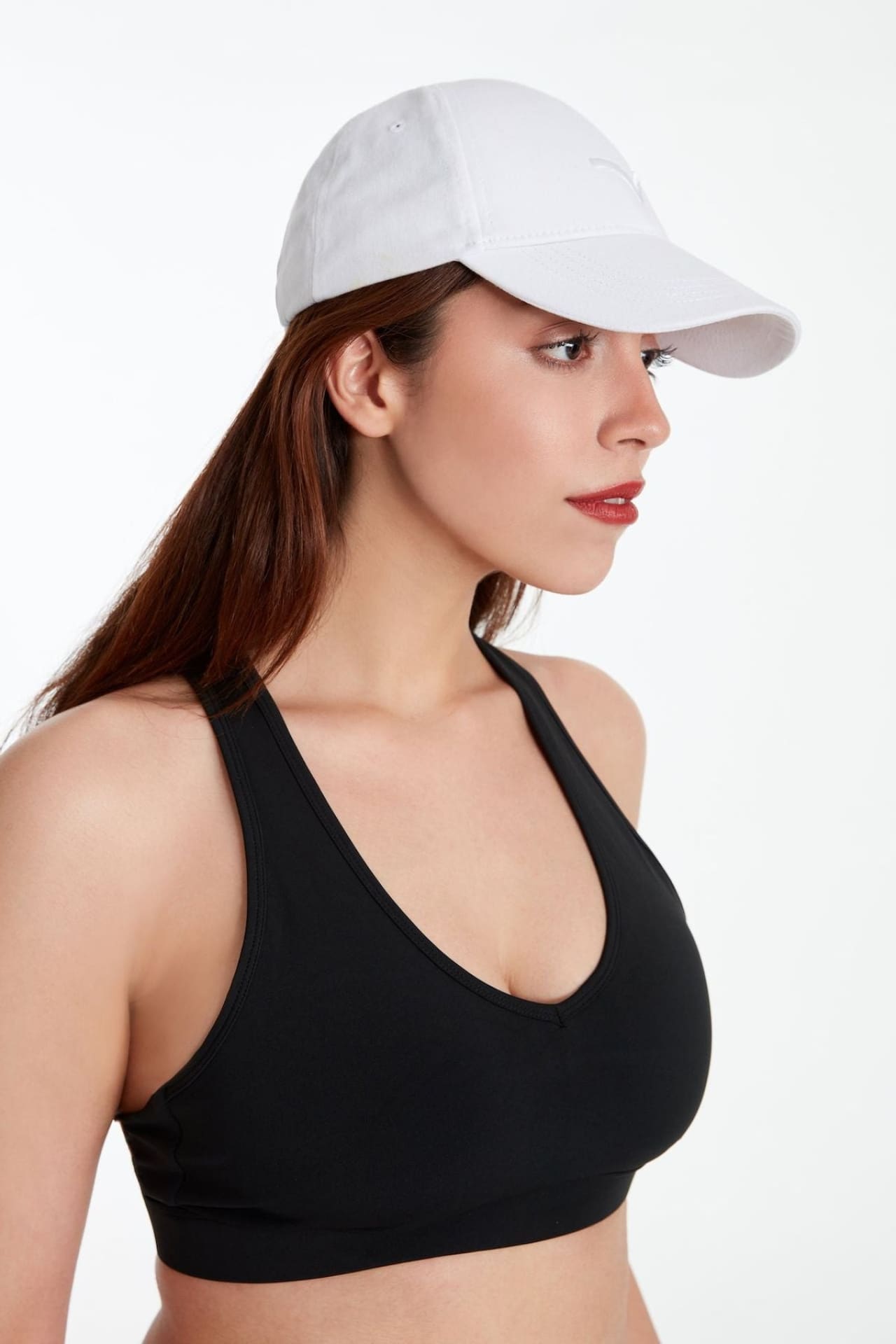 Birdiejay-Solid Cap Spor Şapkası Beyaz-Şapka-3-Milagron.com
