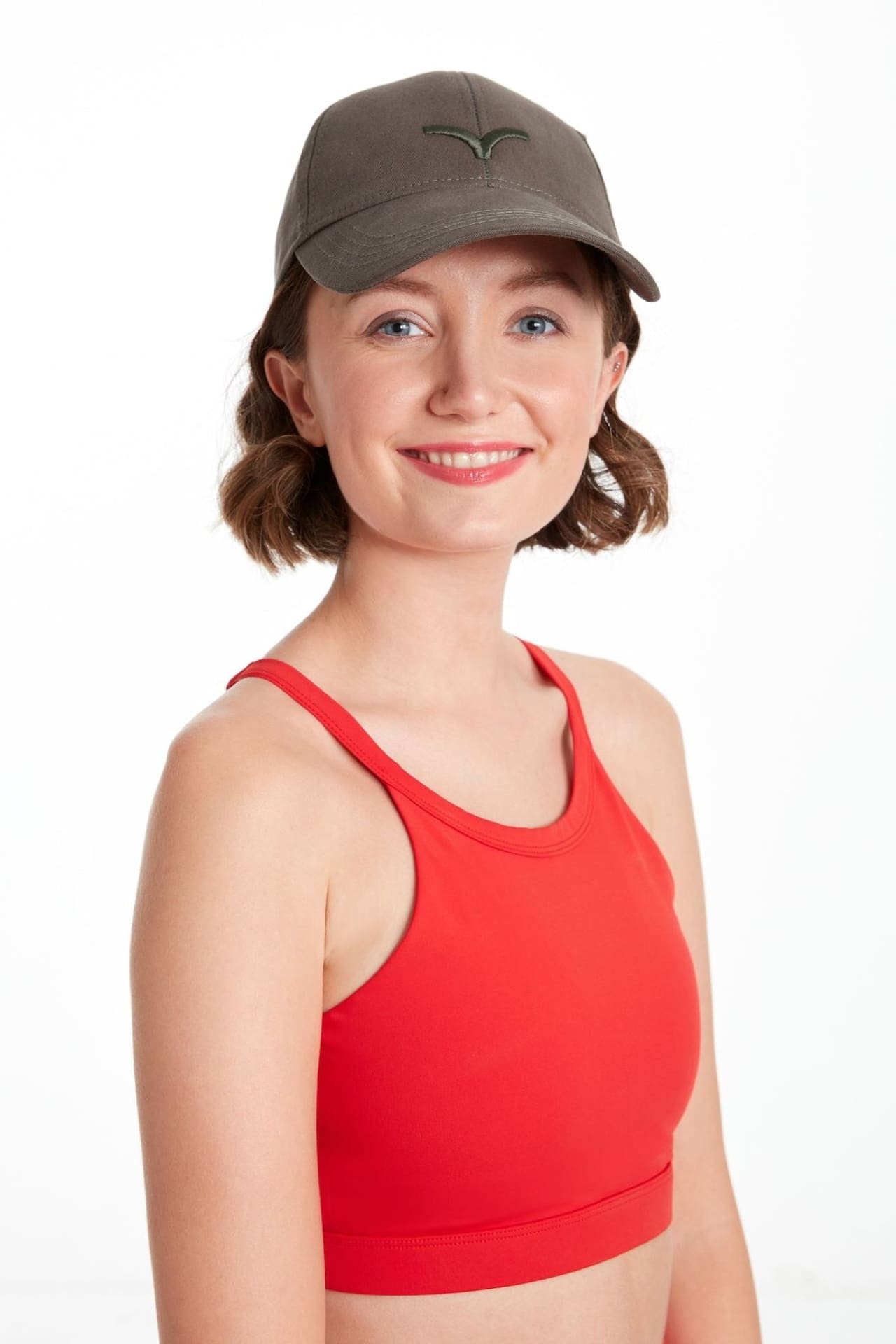 Birdiejay-Solid Cap Spor Şapkası Haki̇-Şapka-5-Milagron.com