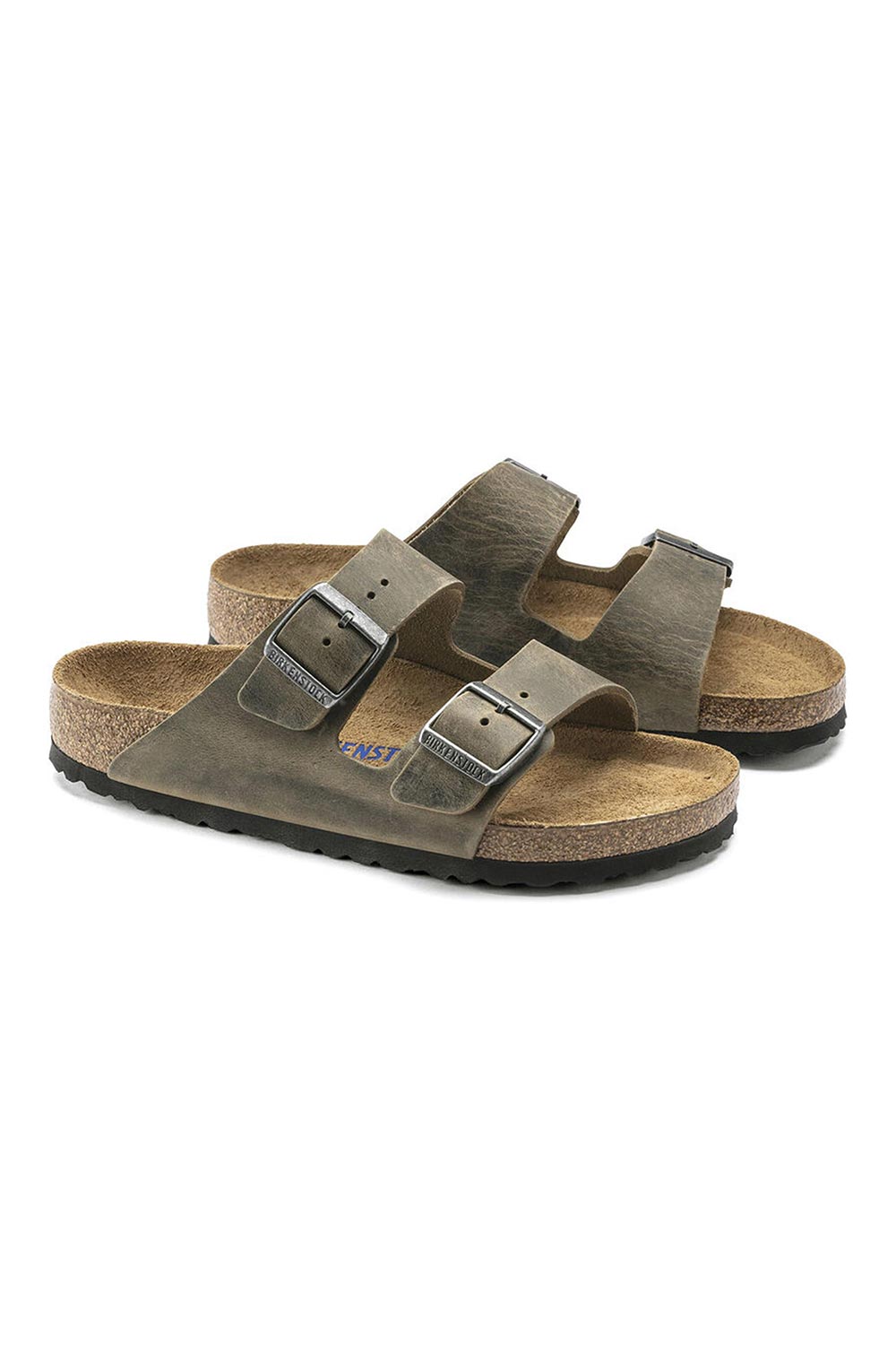 Birkenstock-Arizona SFB Leoi Faded Khaki-Sandalet & Terlik-2-Milagron.com