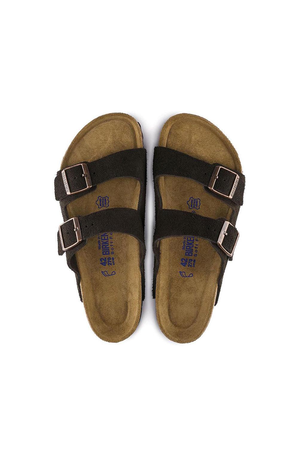 Birkenstock-Arizona Suede Leather-Sandalet & Terlik-3-Milagron.com