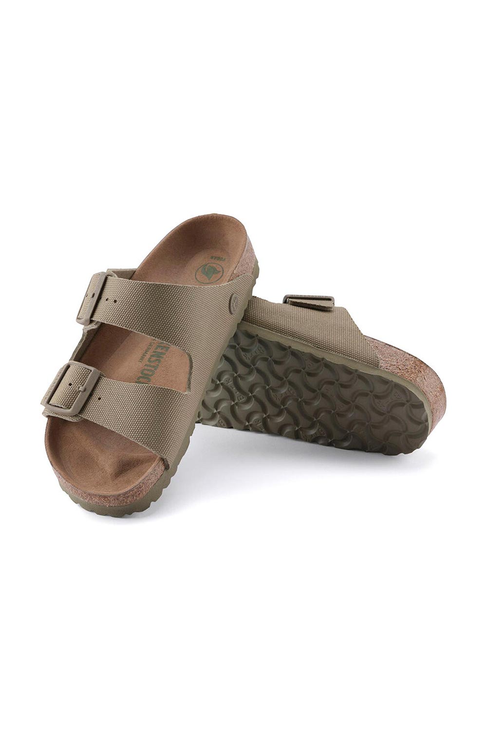 Birkenstock-Arizona Tex Canvas Vegan-Sandalet & Terlik-3-Milagron.com