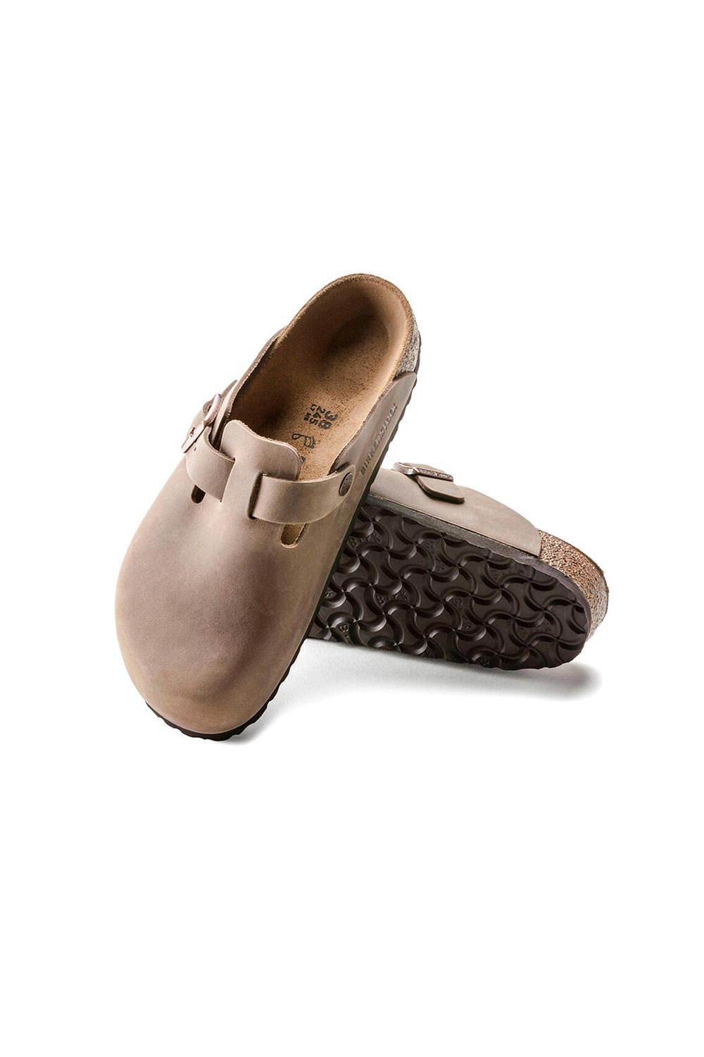 Birkenstock-Boston Leoi Tobacco Brown-Sandalet & Terlik-3-Milagron.com