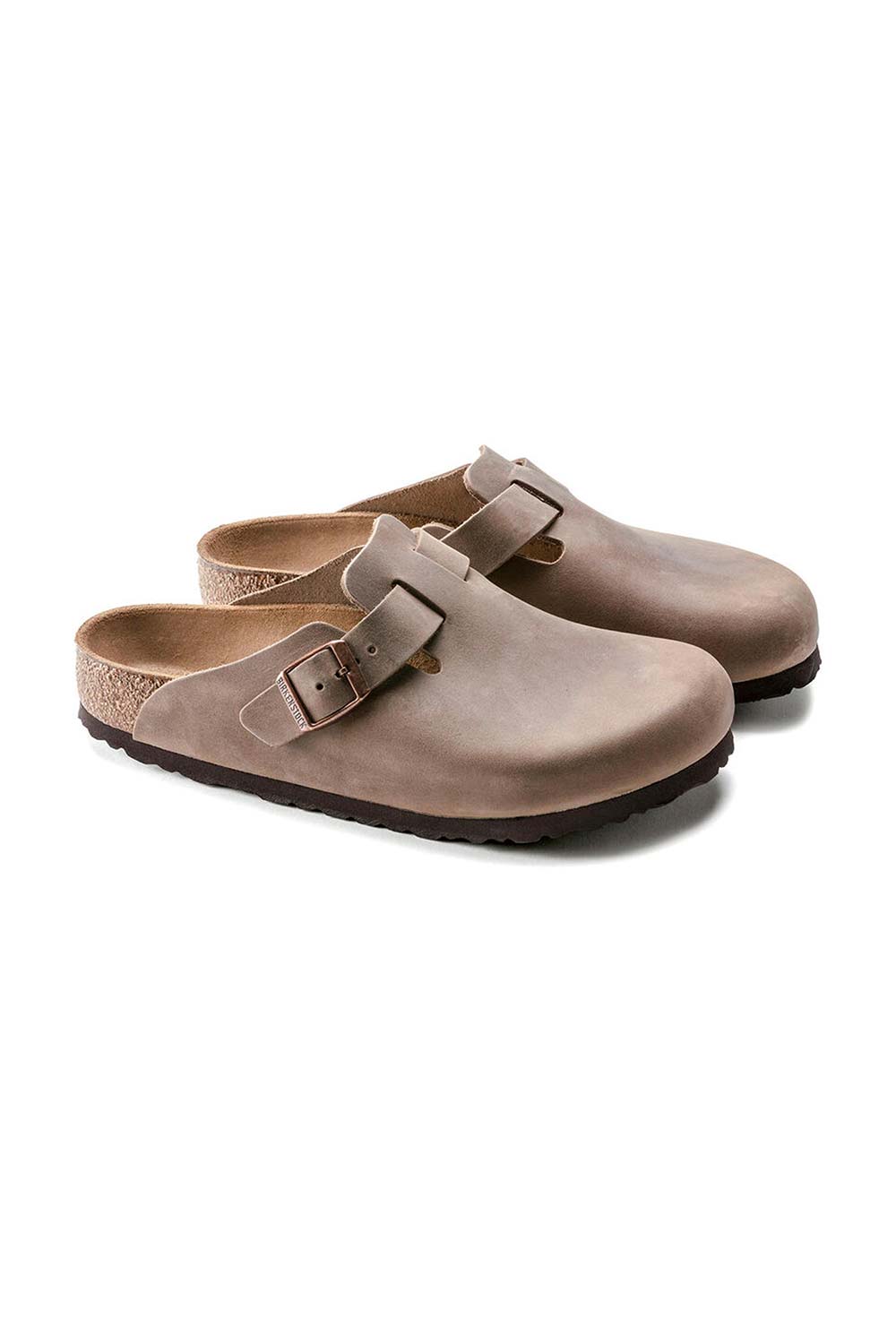 Birkenstock-Boston Leoi Tobacco Brown-Sandalet & Terlik-4-Milagron.com