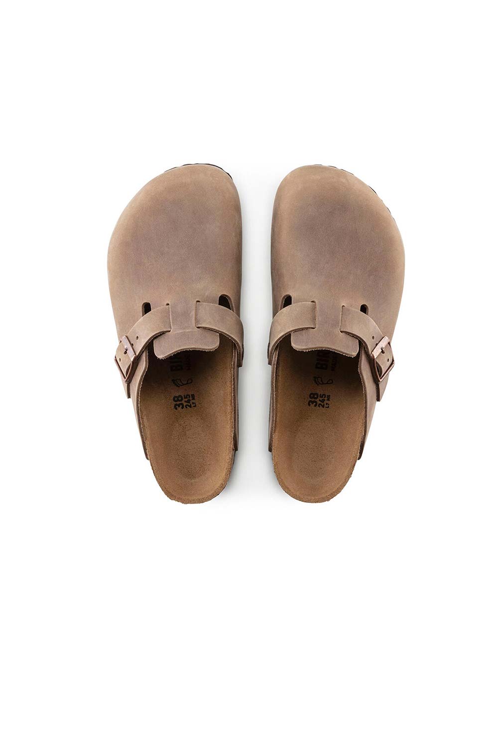 Birkenstock-Boston Leoi Tobacco Brown-Sandalet & Terlik-5-Milagron.com