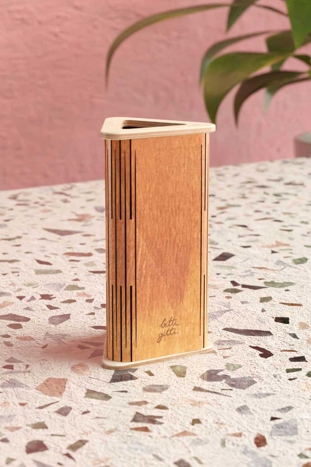 Bitti Gitti-Ahşap Çiçek Dürbünü-Kalemlik-4-Milagron.com