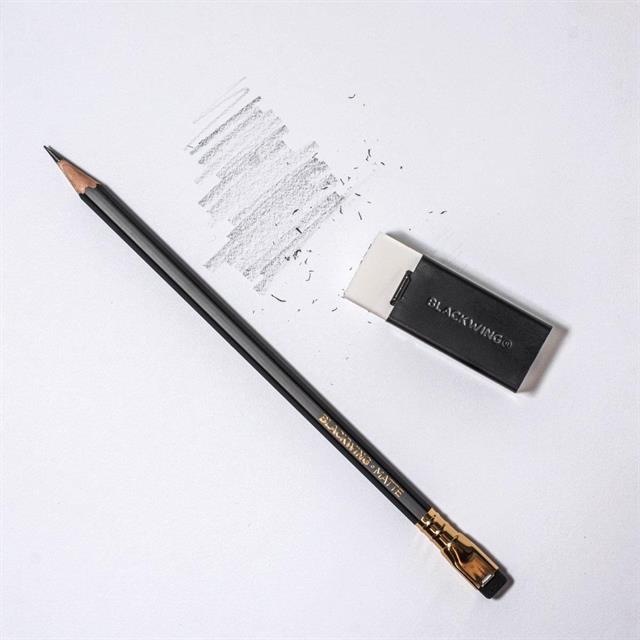 Blackwing-Soft Handheld Eraser + Holder Silgi Beyaz-Silgi-4-Milagron.com