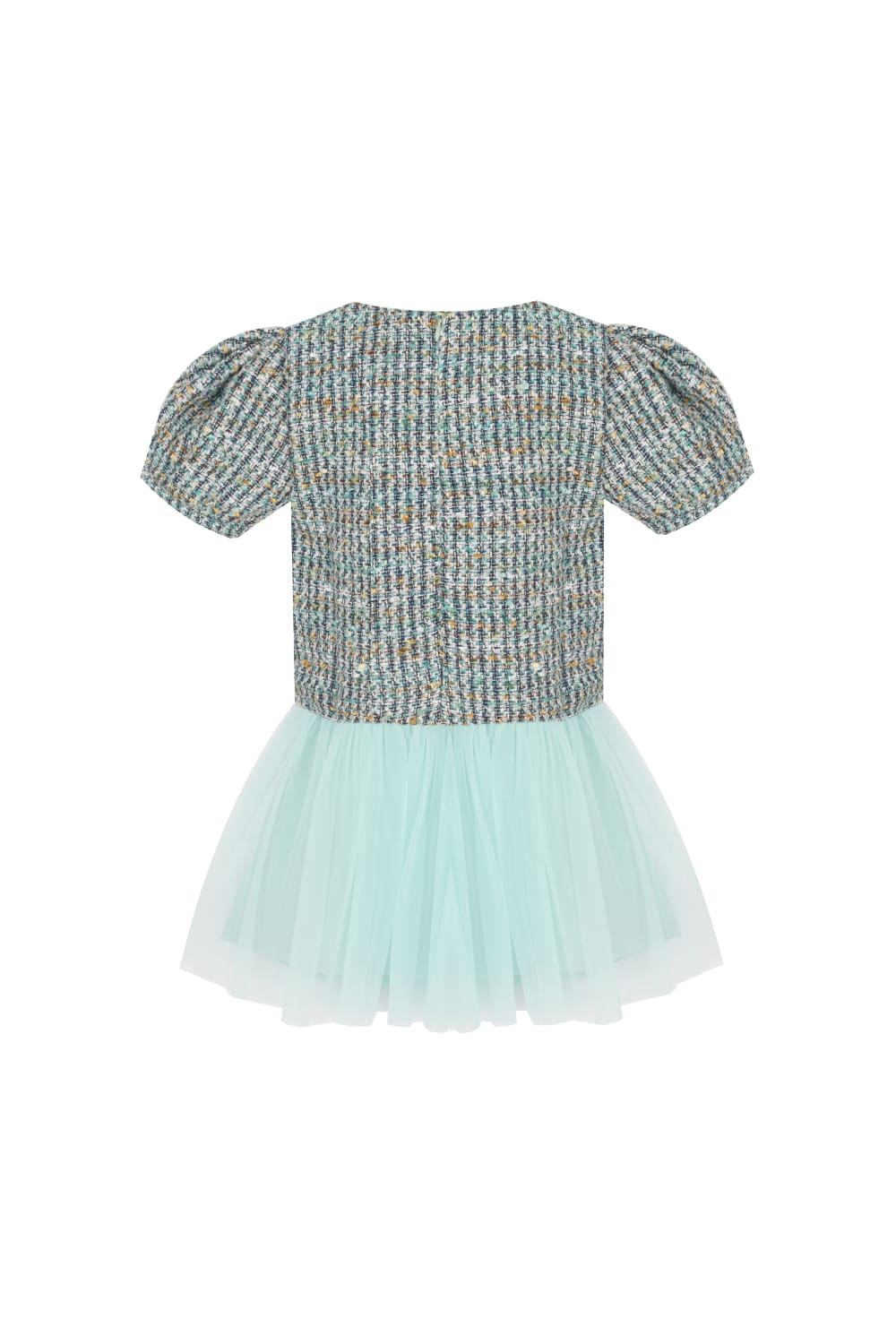 Bleu Lapin-Nora Elbise-Çocuk Elbise & Tulum-1-Milagron.com