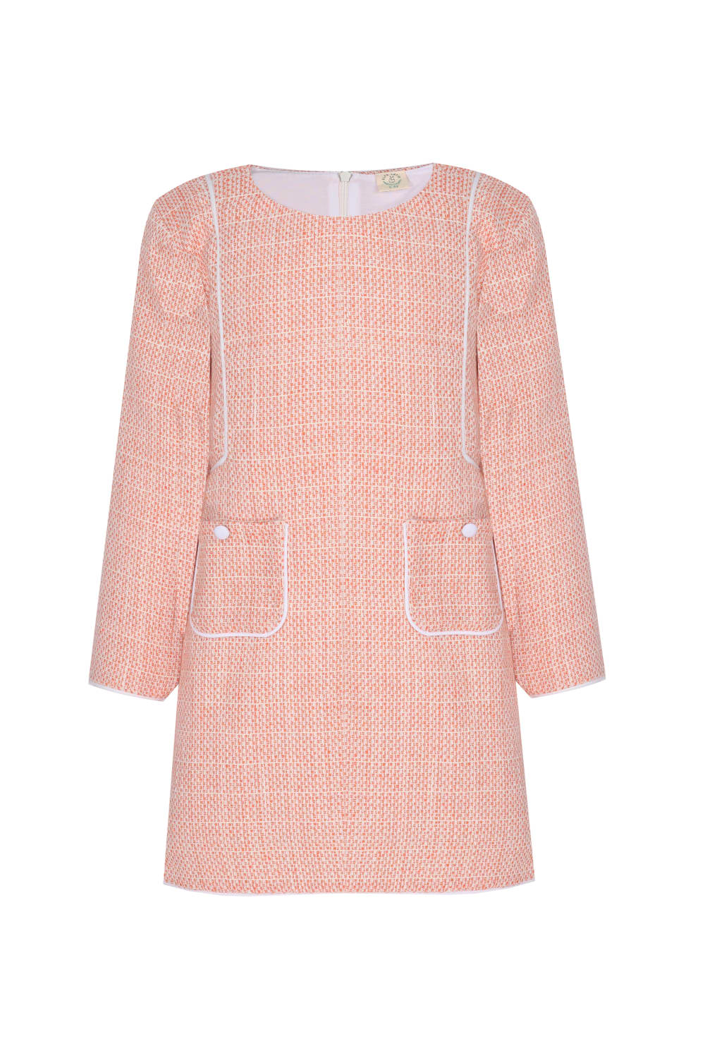 Bleu Lapin-Tiny Tweed-Çocuk Elbise & Tulum-2-Milagron.com