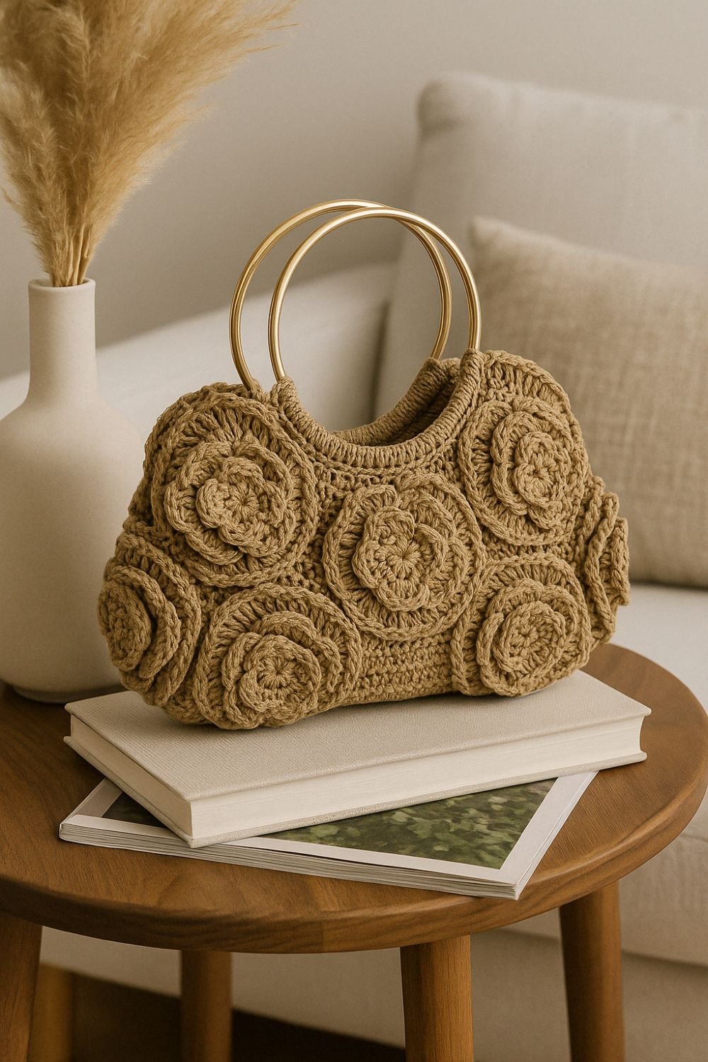 Blindson-Flower Çanta-El Çantası-1-Milagron.com