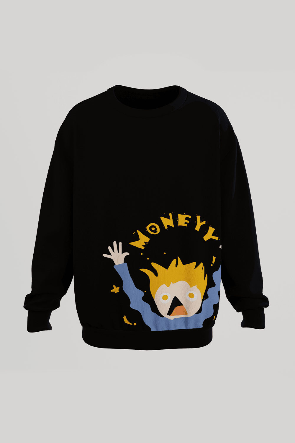 Blindson-Money Sweatshirt-Sweatshirts & Hoodies-1-Milagron.com