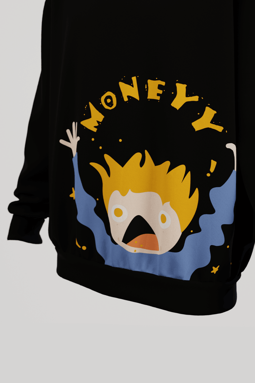 Blindson-Money Sweatshirt-Sweatshirts & Hoodies-4-Milagron.com