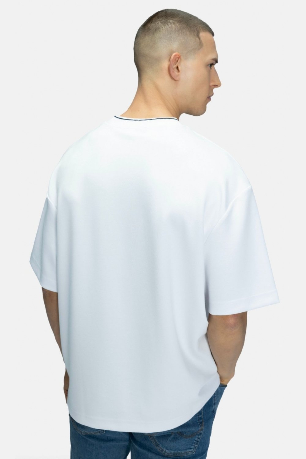 Blinky London-Bisiklet Yaka Fitilli Beyaz T-shirt-T-Shirts-2-Milagron.com