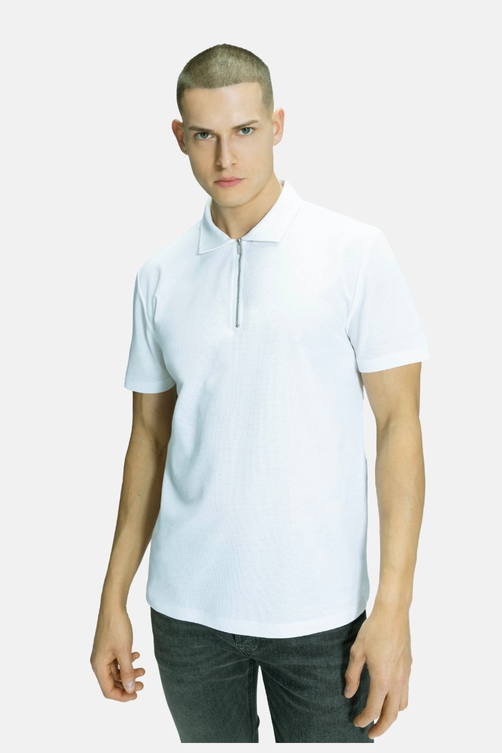 Blinky London-Bisiklet Yaka Fitilli Beyaz T-shirt-T-Shirts-2-Milagron.com