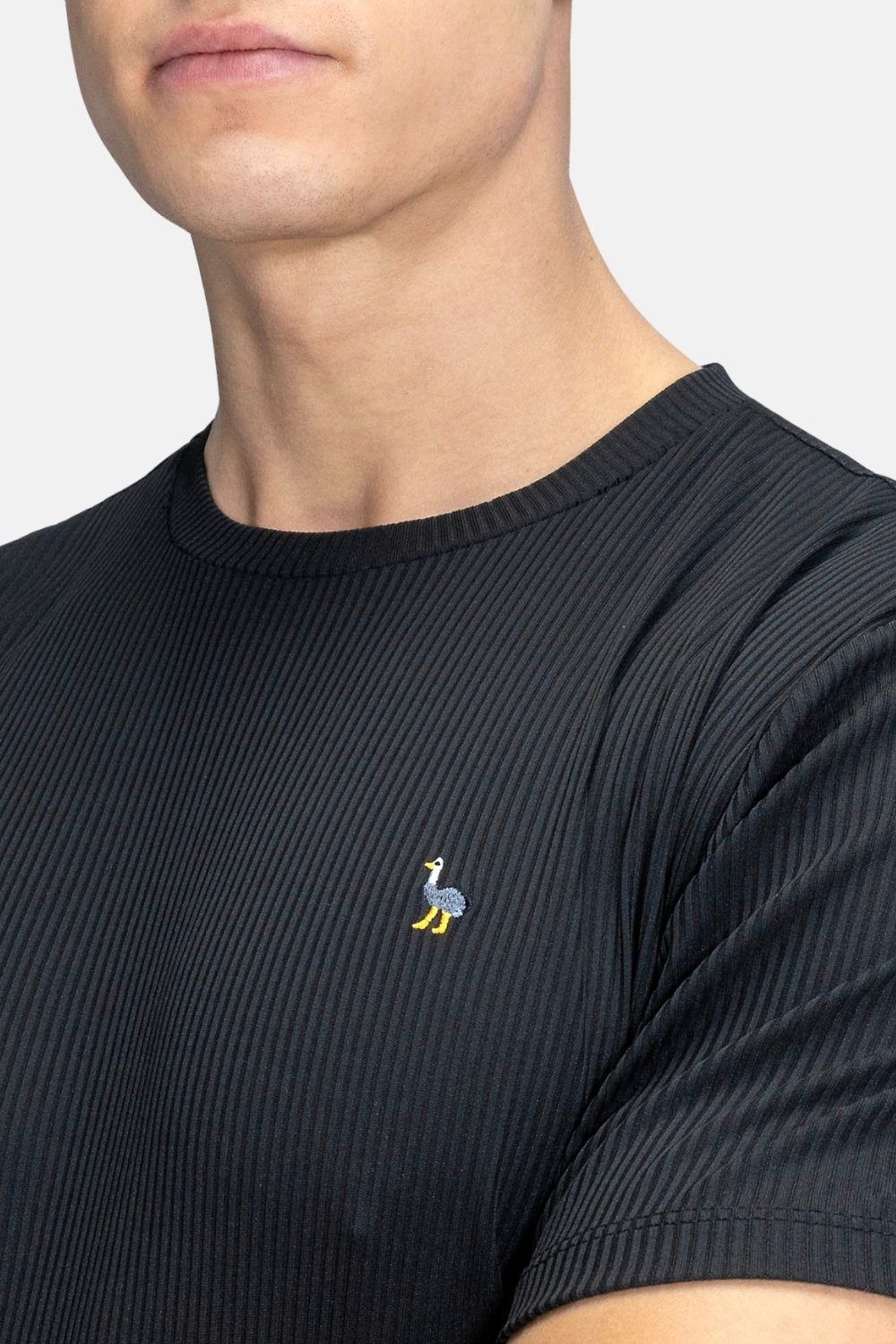 Blinky London-Bisiklet Yaka Fitilli Siyah T-shirt-T-Shirts-2-Milagron.com