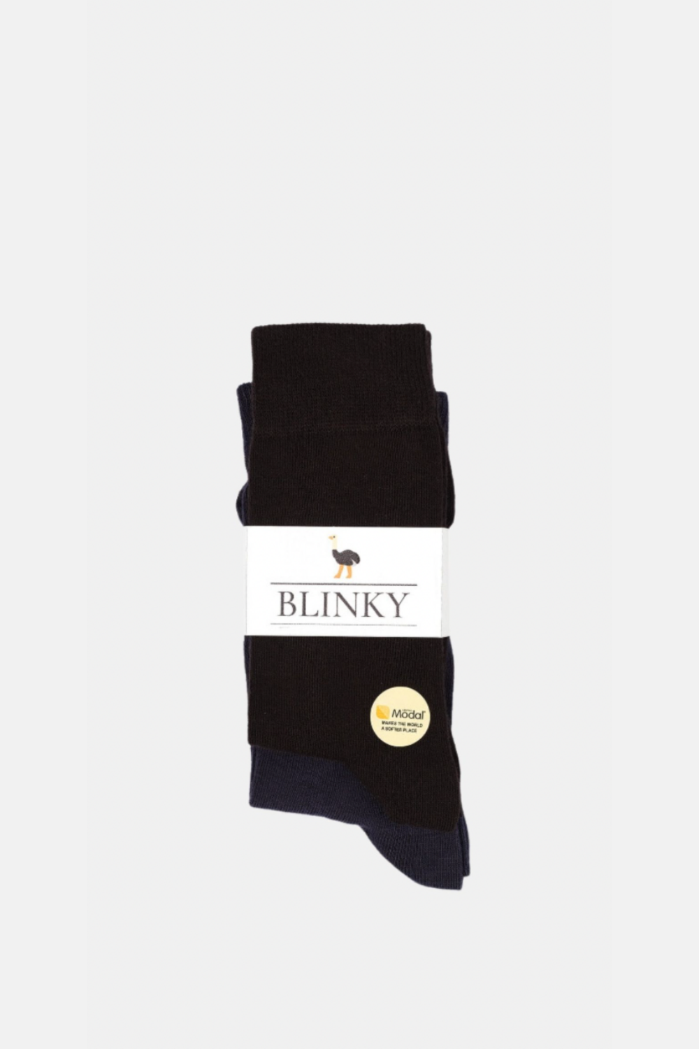 Blinky London-Erkek Modal Çorap Black & Dark Blue 2li Paket-Çorap-1-Milagron.com