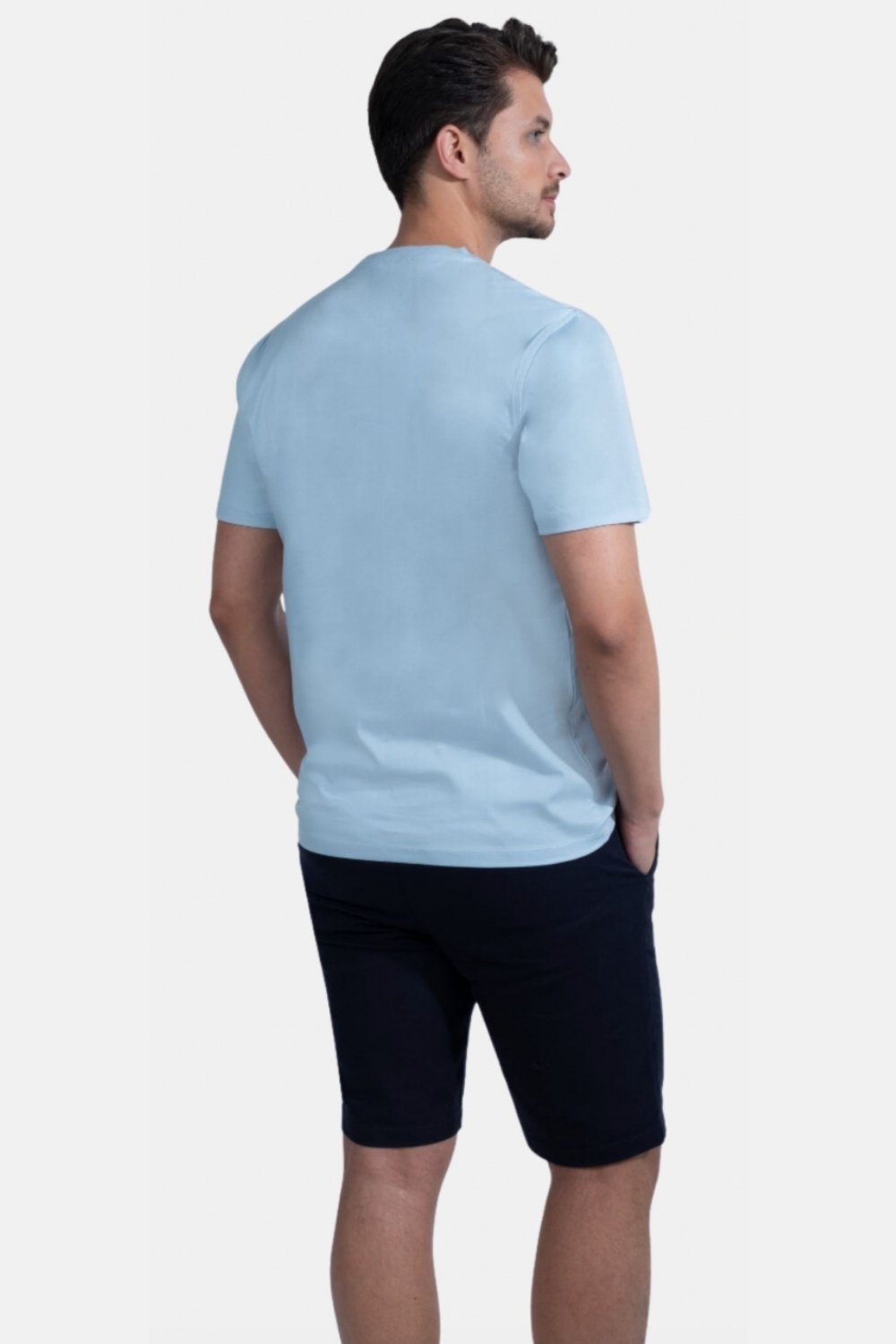 Blinky London-Merserize Interlok Açık Mavi T-shirt-T-Shirts-3-Milagron.com