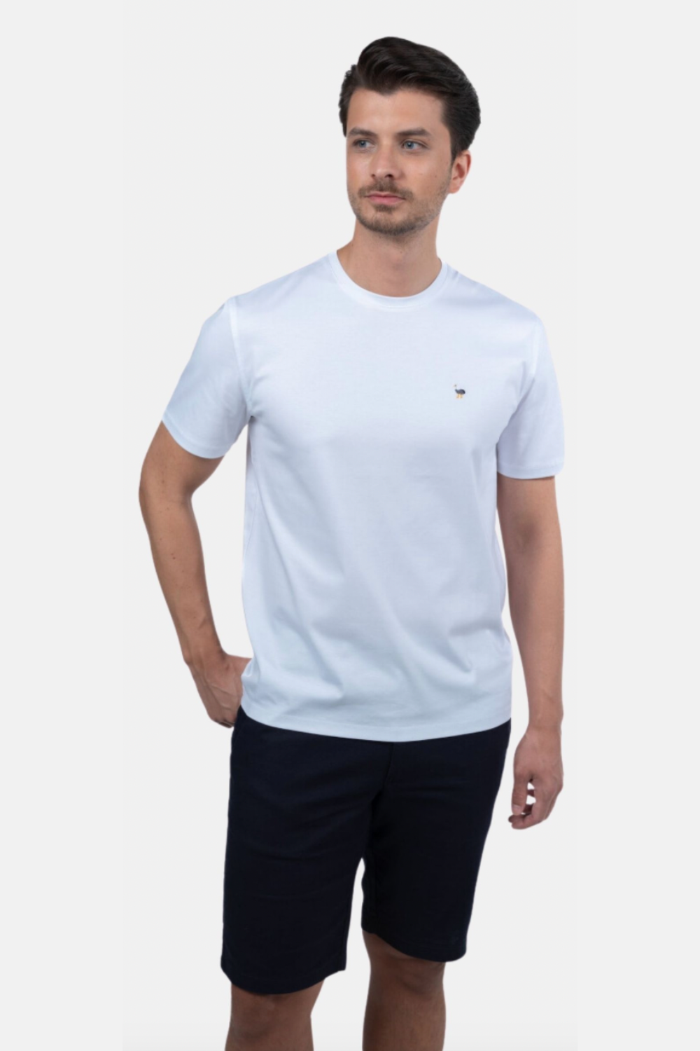 Blinky London-Merserize Interlok Beyaz T-shirt-T-Shirts-1-Milagron.com