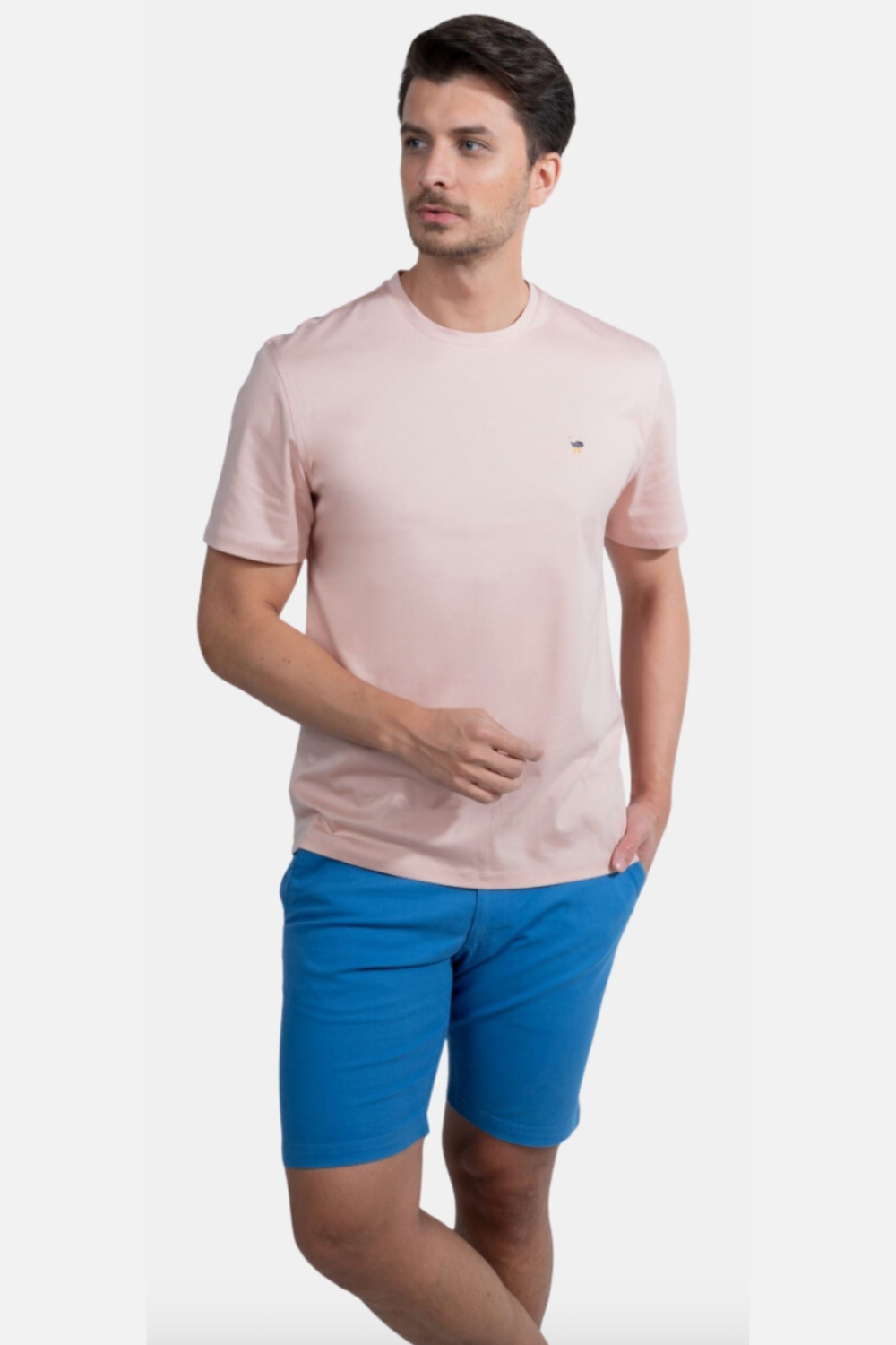 Blinky London-Merserize Interlok Gül Rengi T-shirt-T-Shirts-2-Milagron.com