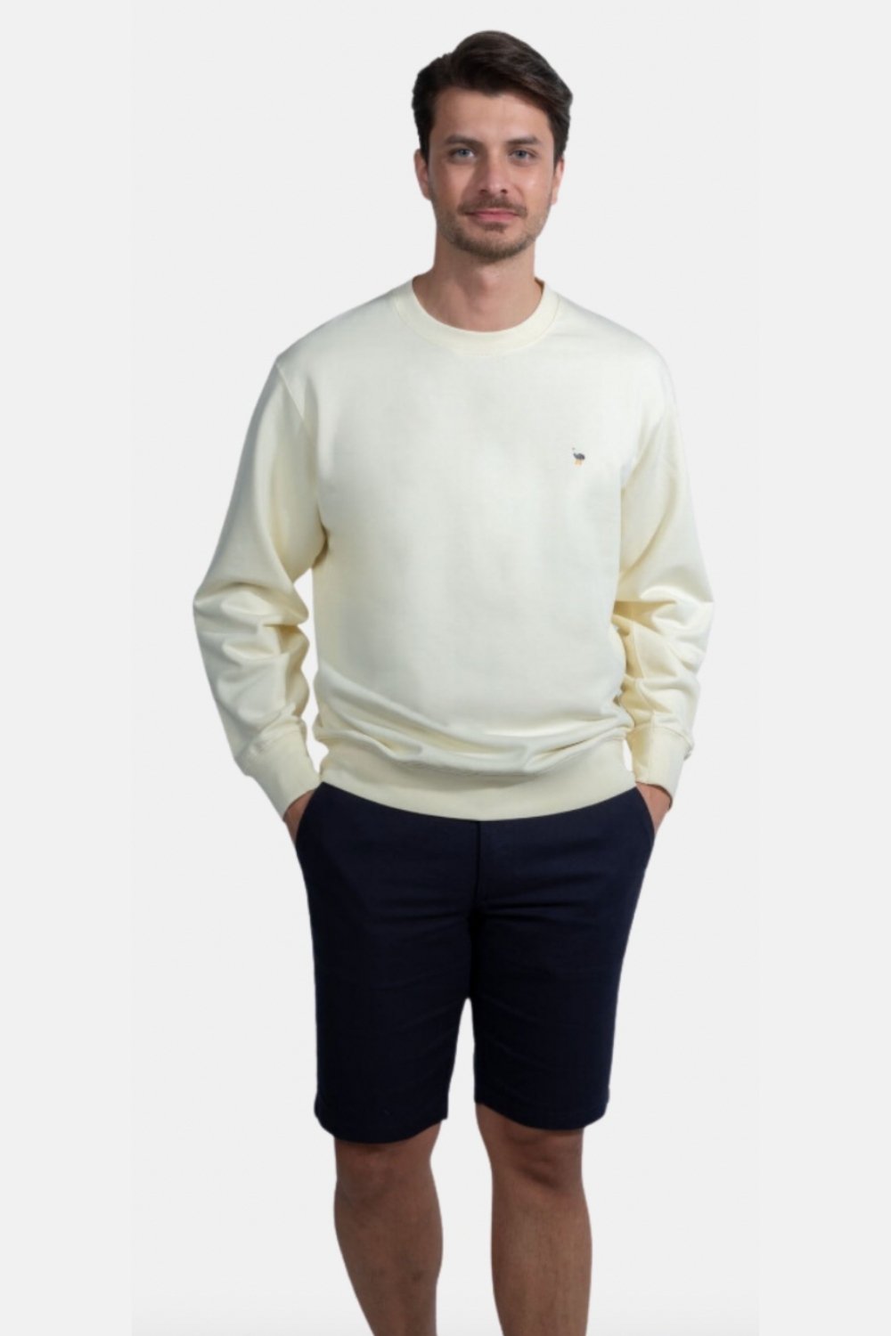 Blinky London-Unisex Ecru Sweatshirt-Sweatshirts & Hoodies-1-Milagron.com