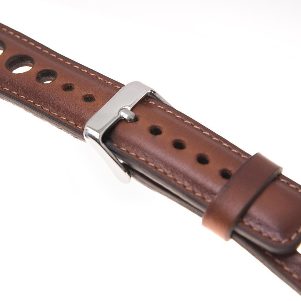 Alpine Dune Tan Hakiki Deri Apple Watch Kordonu - 44/45/46/49Mm