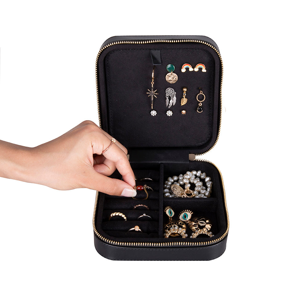 Bloominbag-Amanda Cosmos Grande Deri Takı çantası-3-Milagron.com