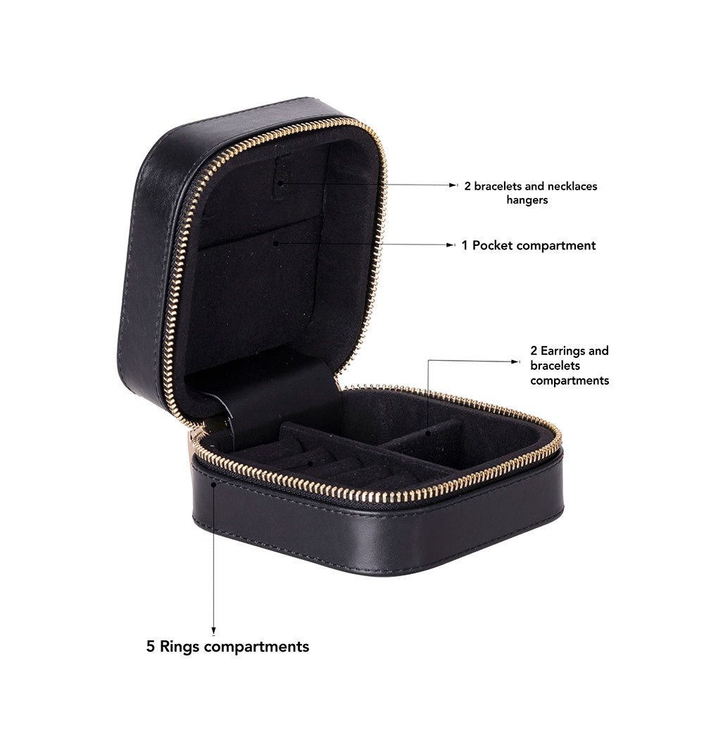 Bloominbag-Amanda Cosmos Medium Deri Takı çantası-4-Milagron.com