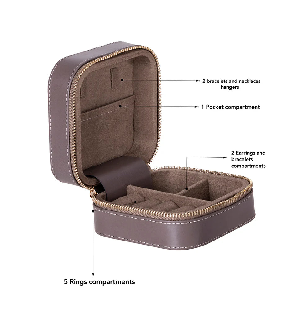 Bloominbag-Amanda Vizon Medium Deri Takı çantası-4-Milagron.com