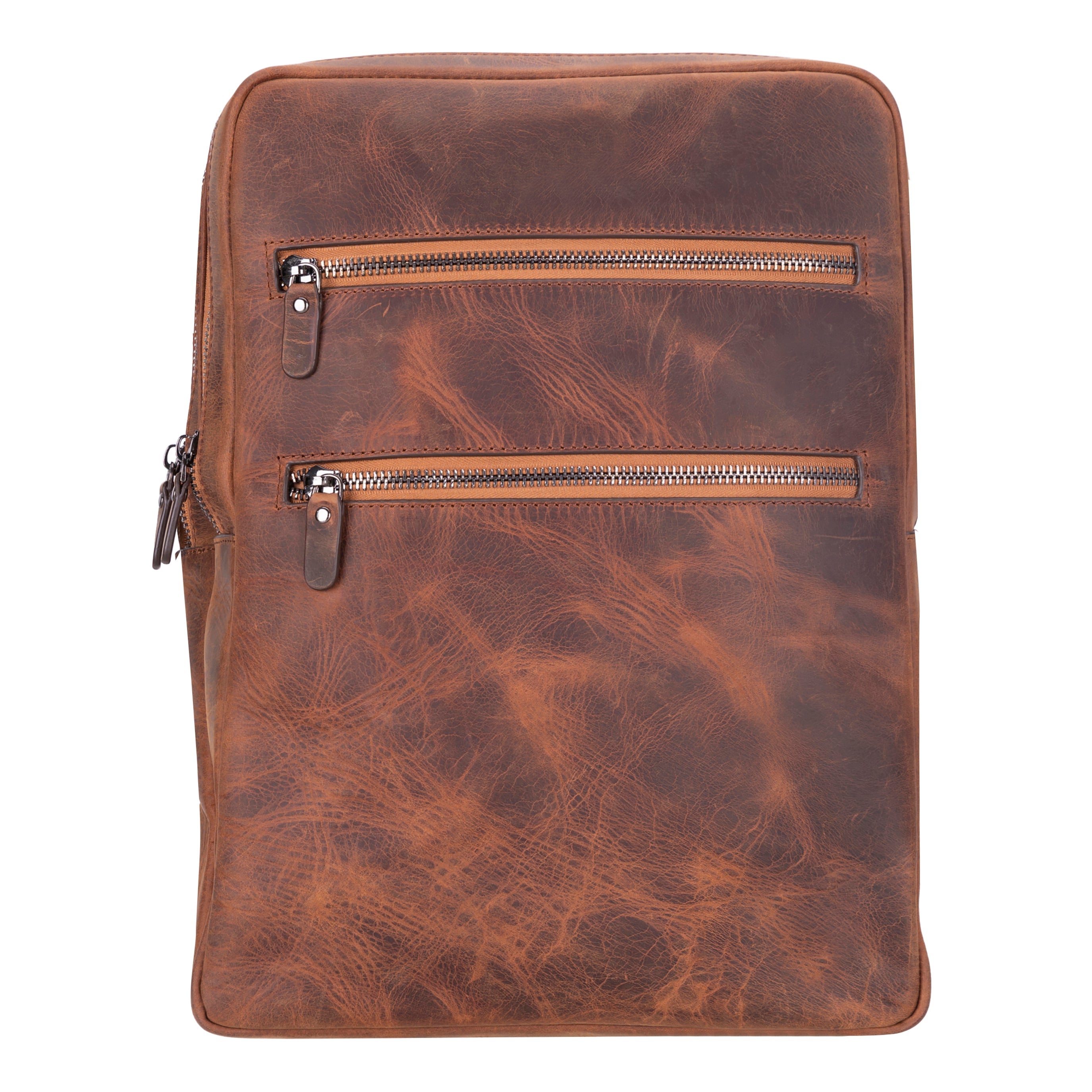 Atelier Heritage Saddle Hakiki Deri Laptop Sırt Çantası – 16” Uyumlu