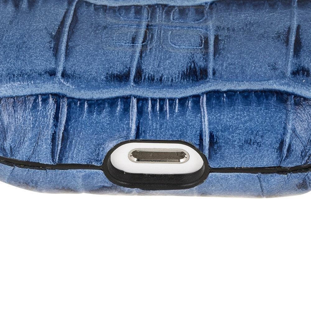 Aurel Hook Glacial Ice Hakiki Deri Airpods Pro Kılıfı – Airpods Pro 1 & 2 Uyumlu